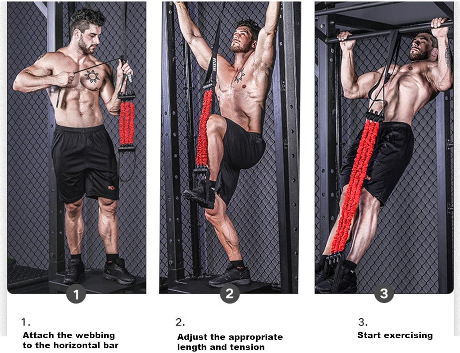 Resistance Band Pull Up At Home Without Bar Resistance Band A Bar