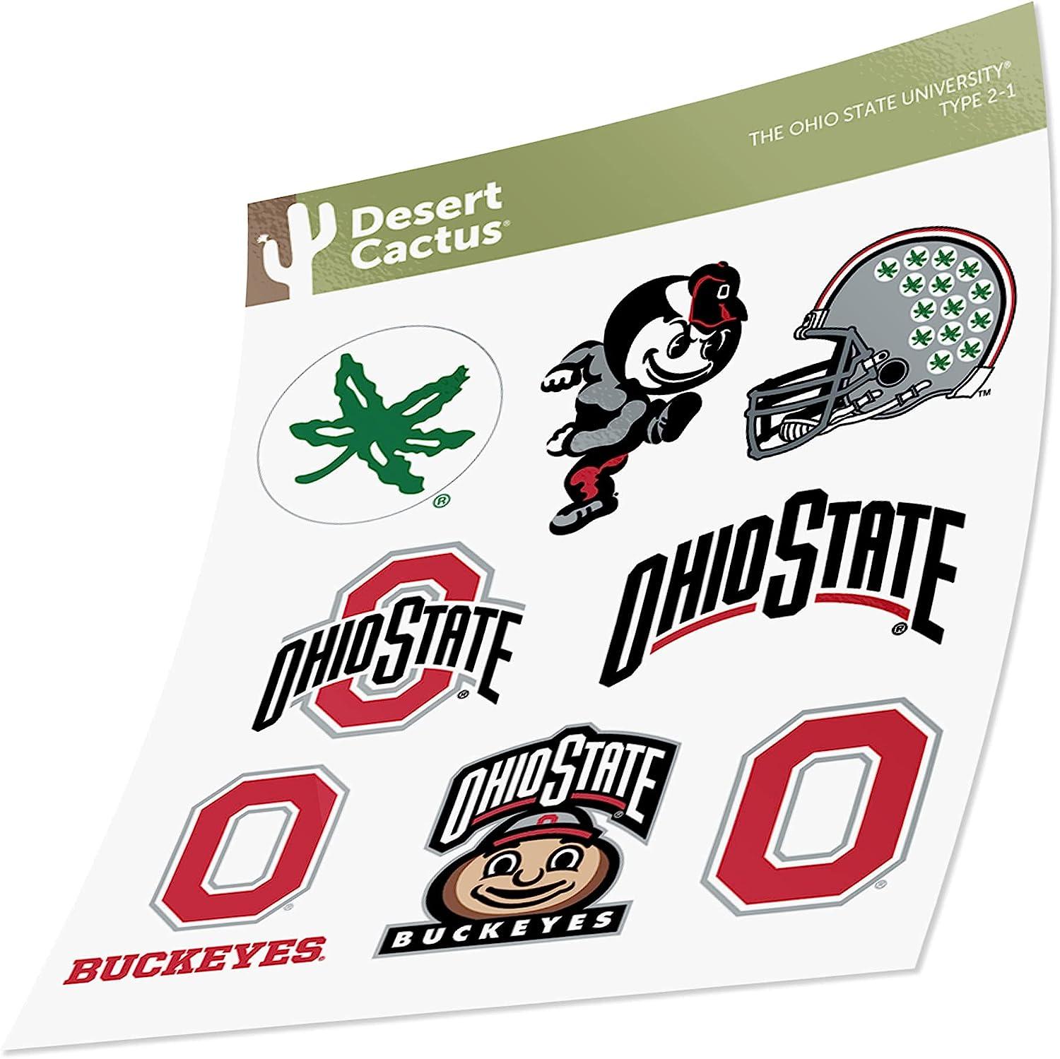 Ohio State University OSU Buckeyes Sticker Vinyl Decal for Laptop