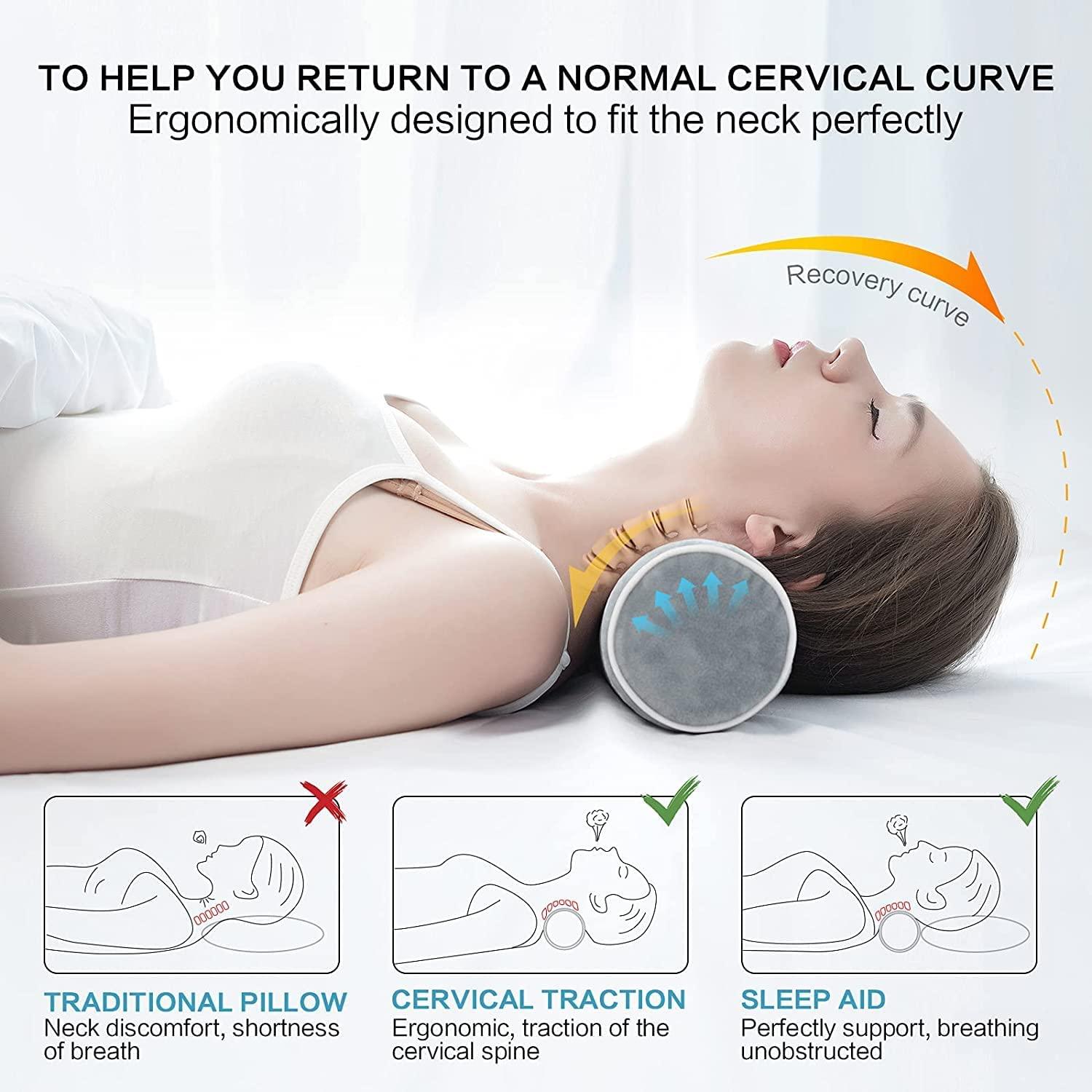Round pillow for neck cheap