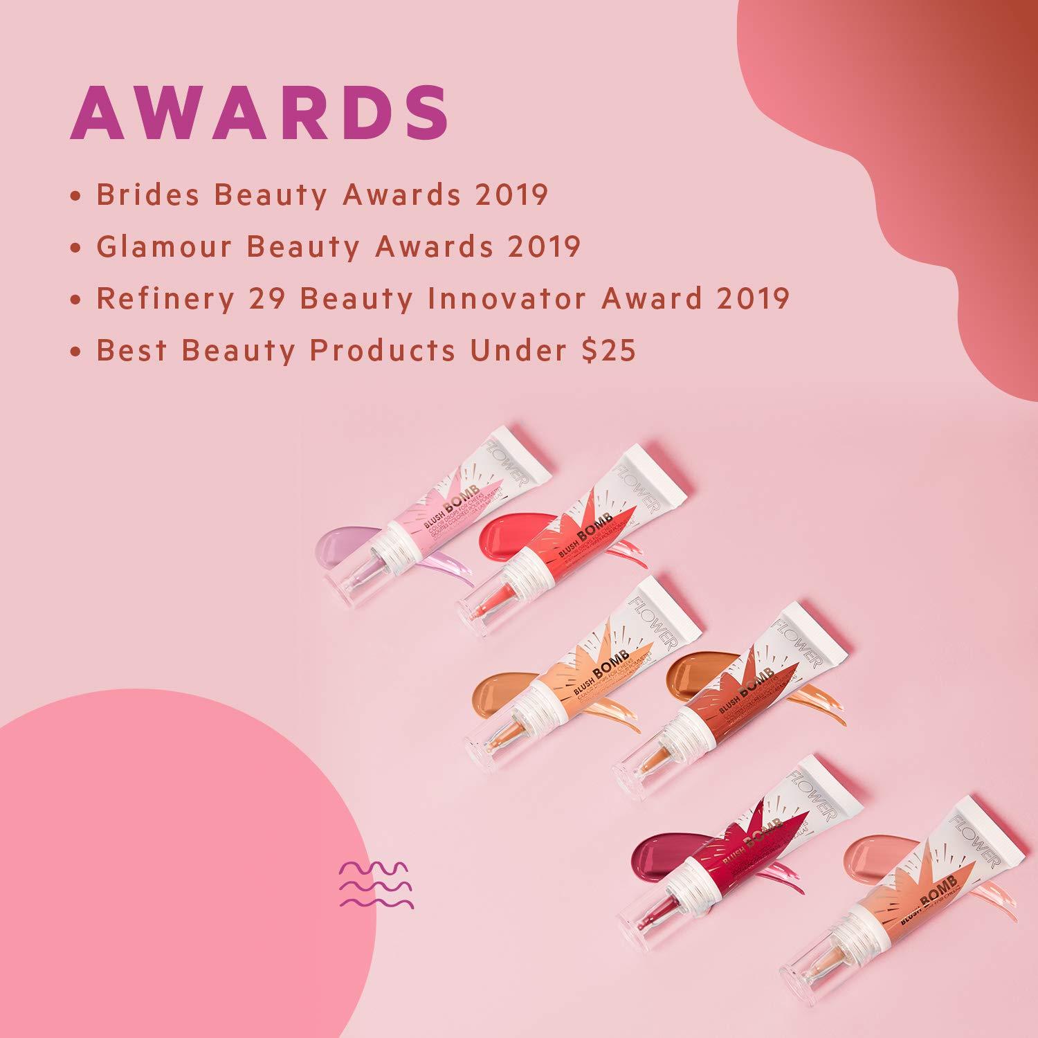 FLOWER BEAUTY Blush Bomb Nectar AwardWinning Liquid Gel Cream Blush