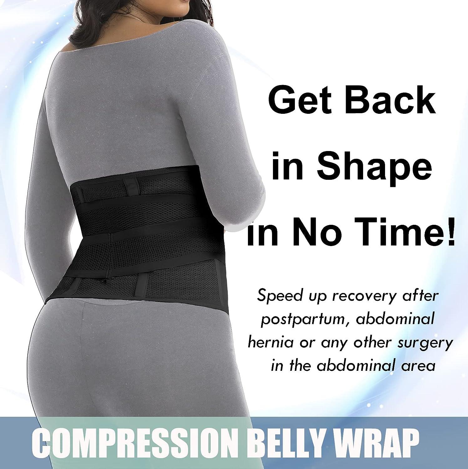 Bariatric Surgery Abdominal Binder Support Recovery Belly Band Compression  Wrap