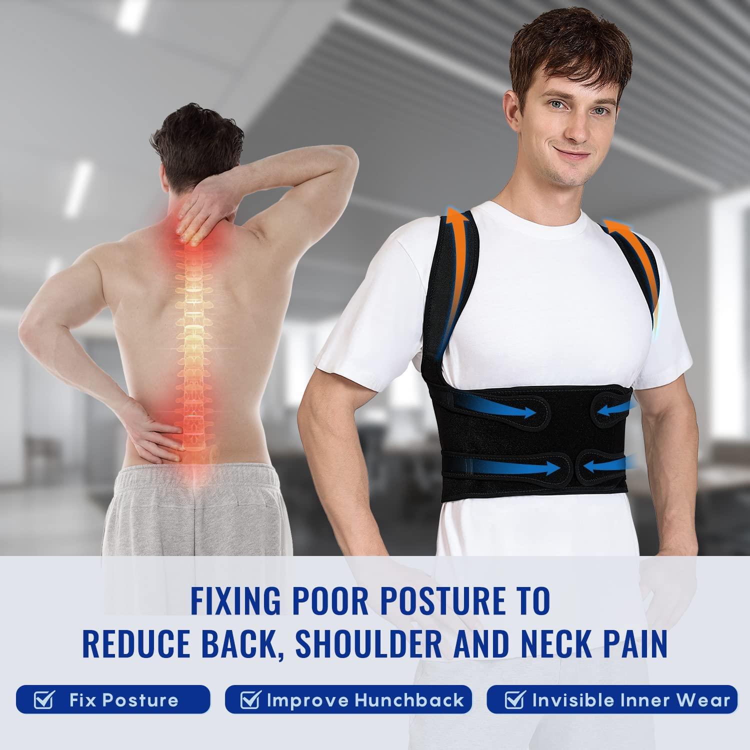 1 Pcs 102cm Adjustable Back Support Belt Back Posture Corrector