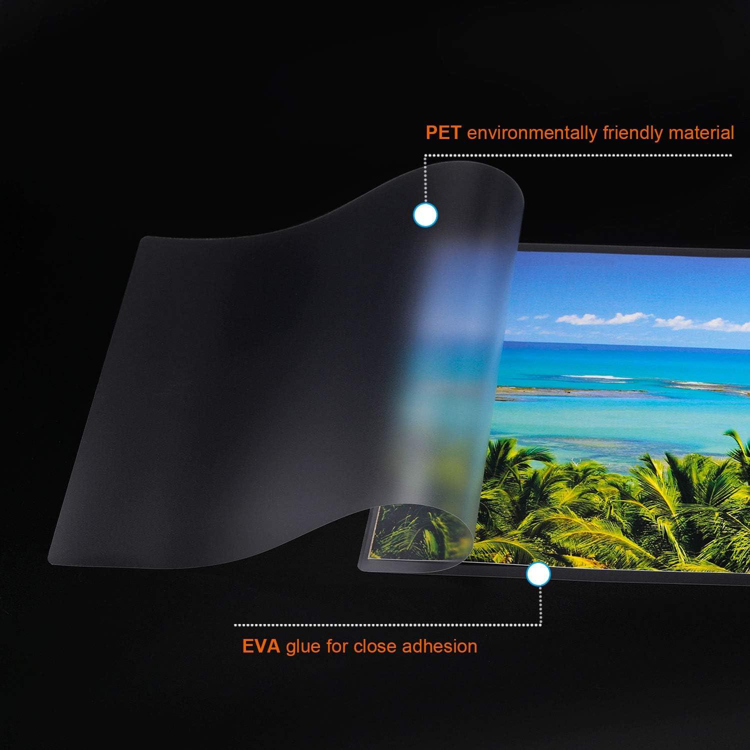 KTRIO Laminating Sheets Hold 8.5 x 11 Inch Sheet 200 Pack Laminating