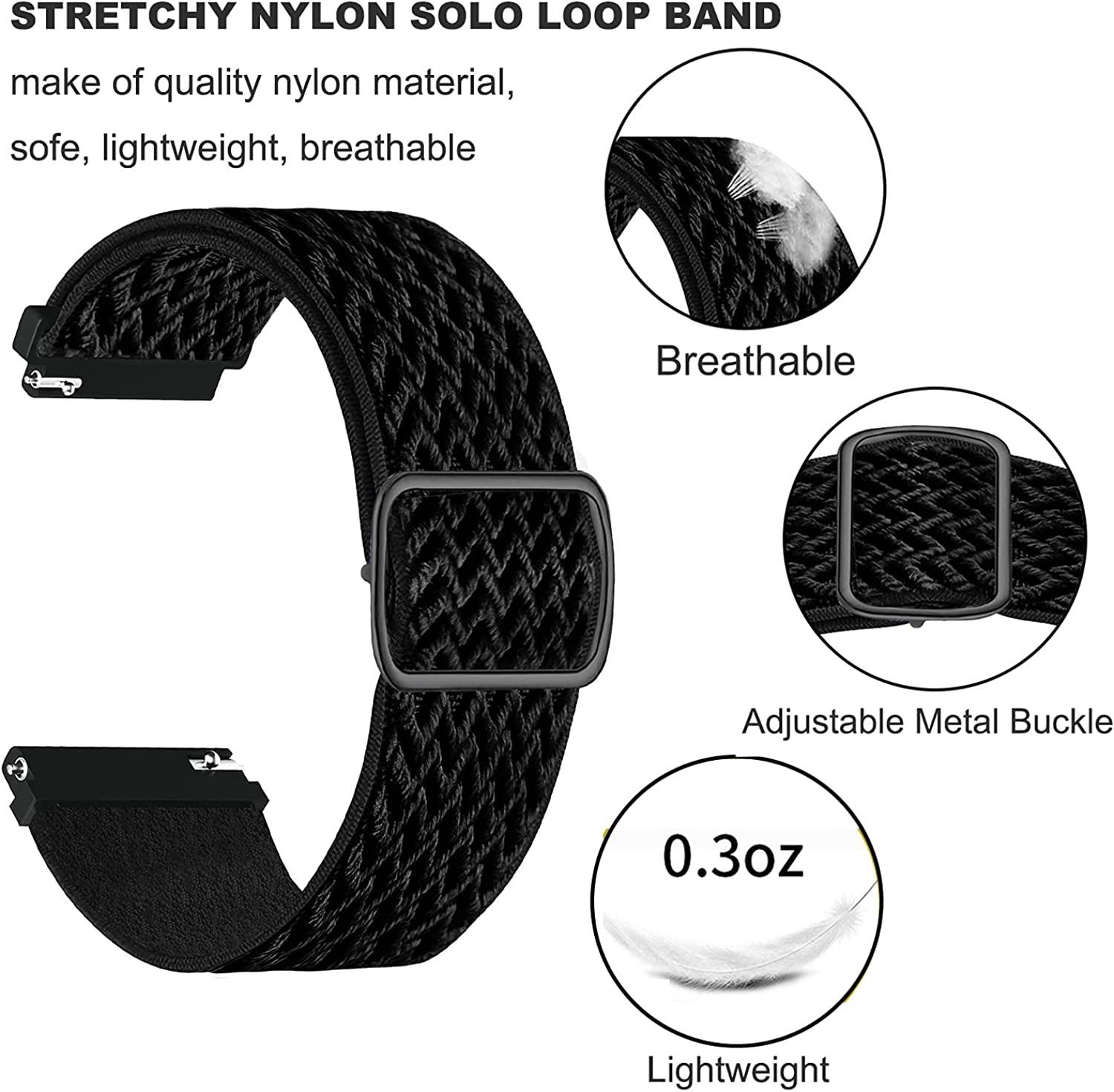 Amazfit bip new arrivals nato strap