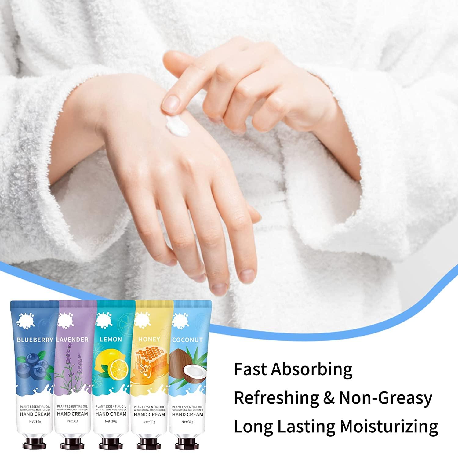 10 Pack Hand Cream Gift Set Hand Lotion for Dry Cracked Hands,Natural Hand Care Moisturizing