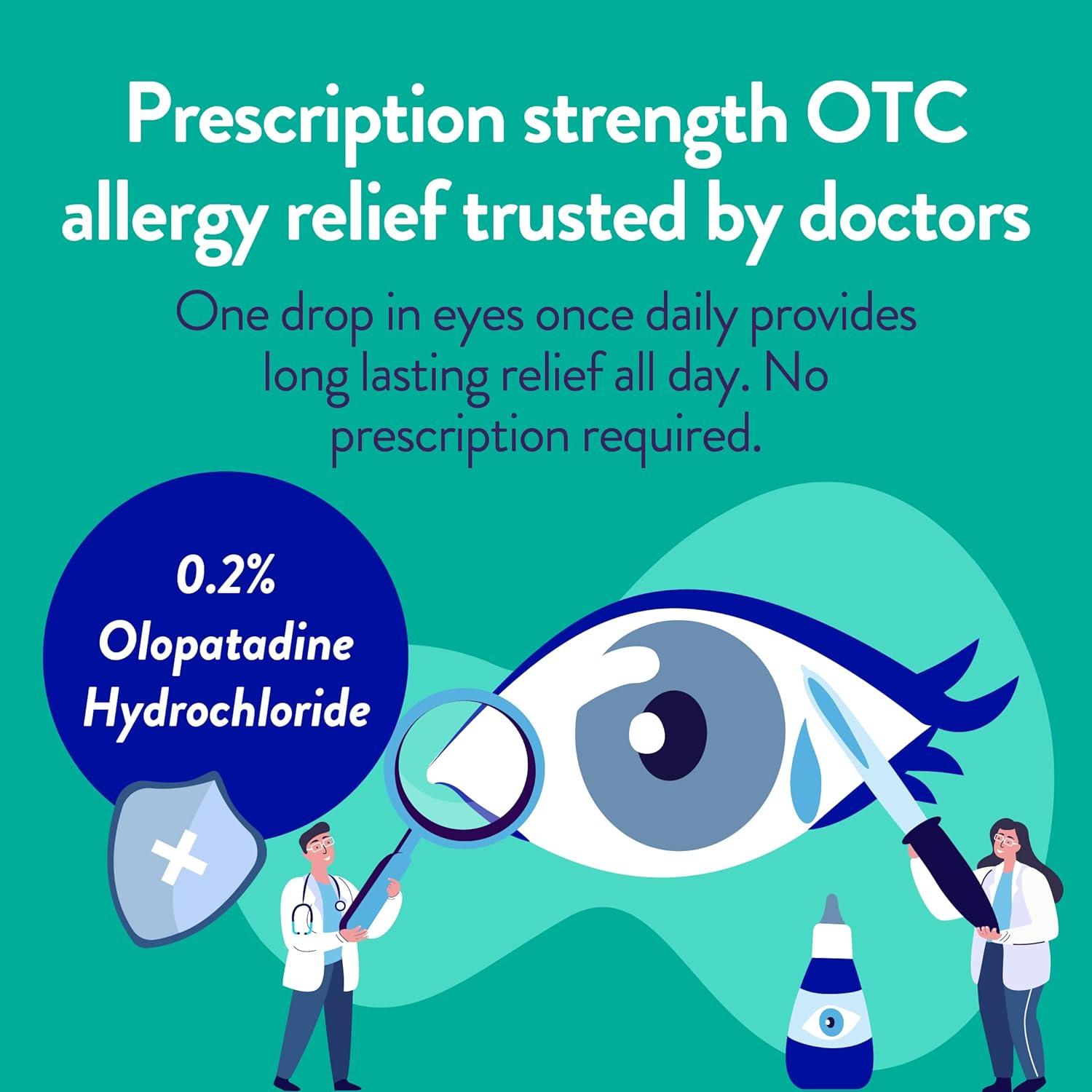 Antihistamine Eye Drops for Allergy Relief Olopatadine Hydrochloride