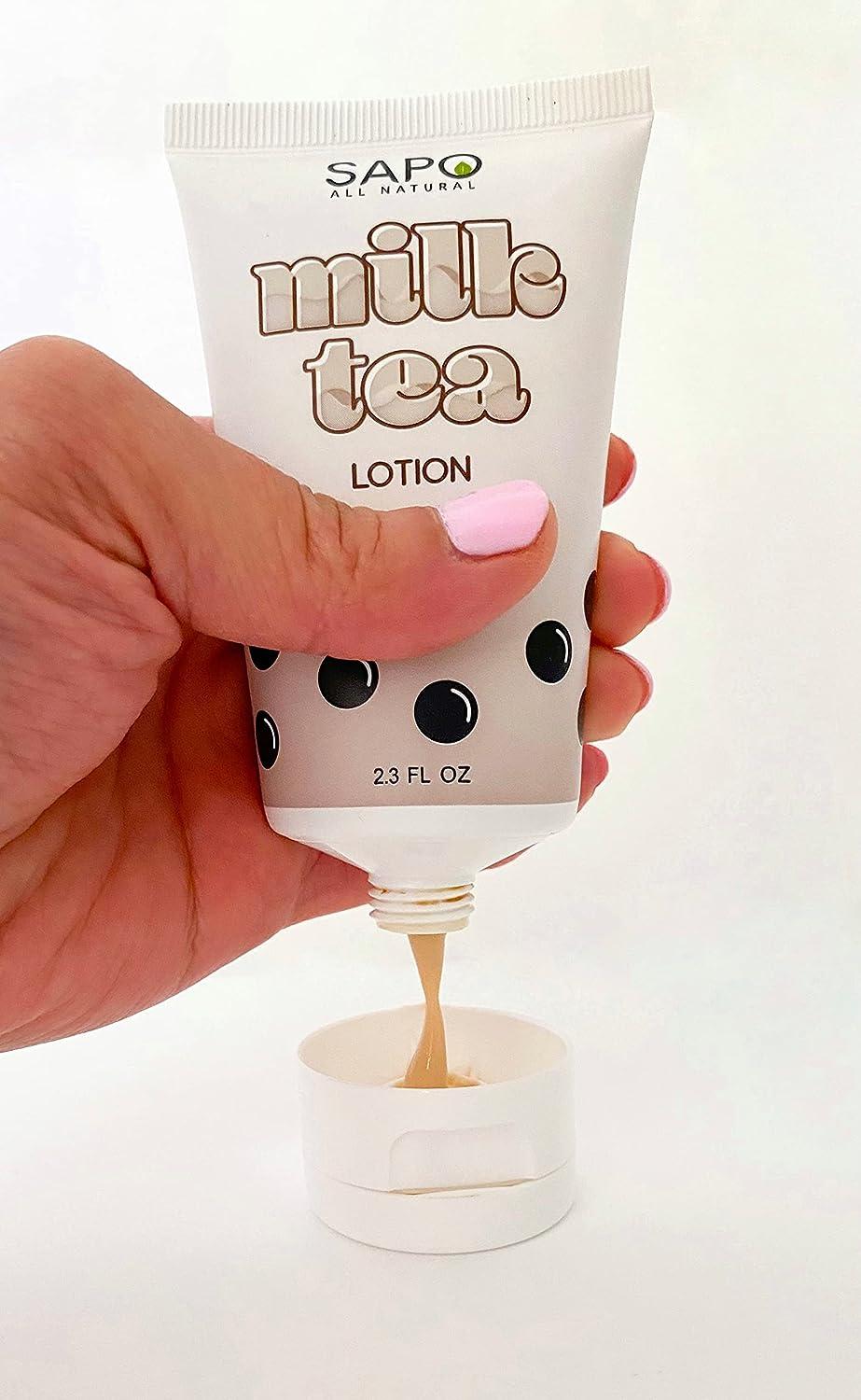 Milk Tea Lotion Moisturizing Hand & Body Cream with Boba Scent Aloe