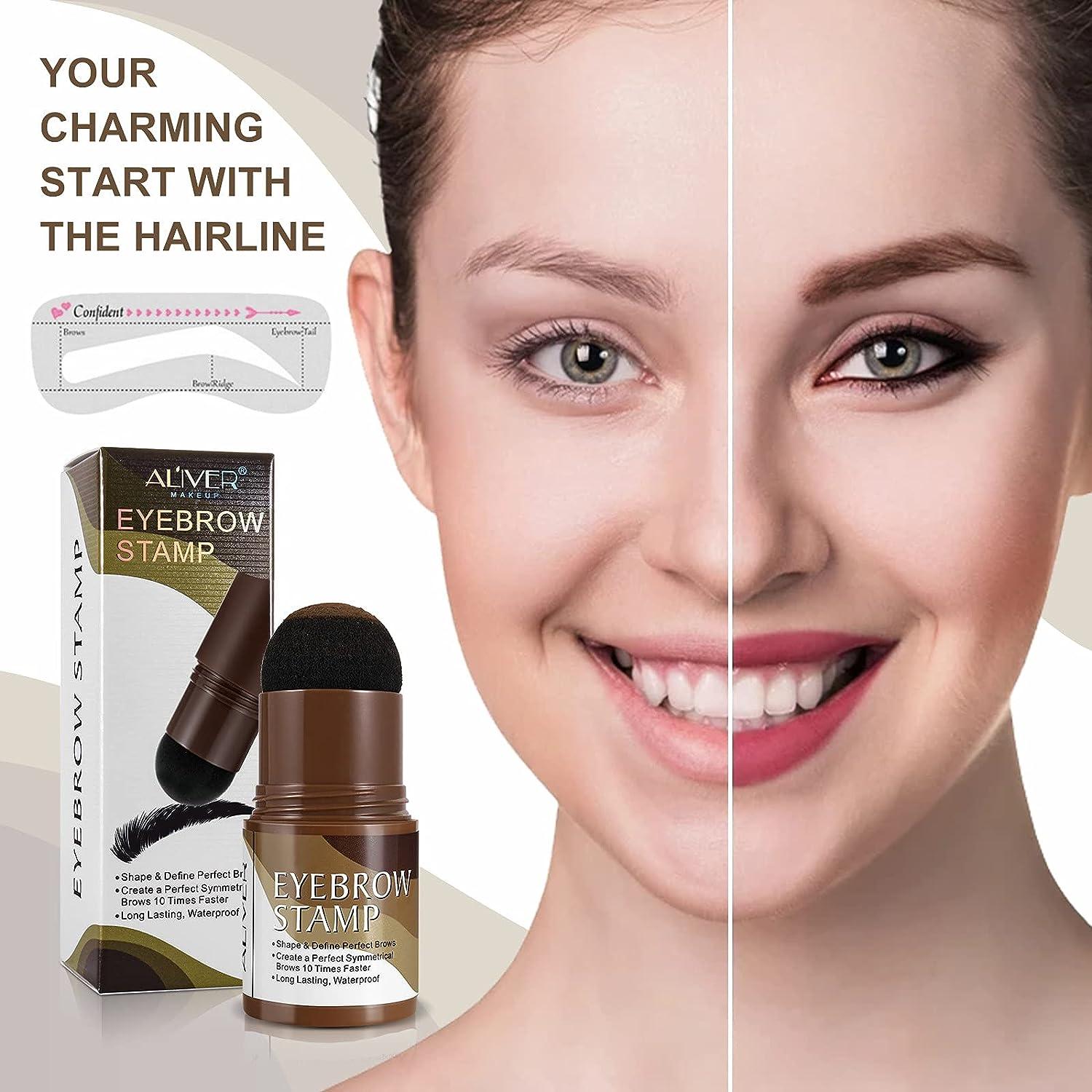 Eyebrow Stamp Stencil Kit Eyebrow Stamp LongLasting Waterproof and