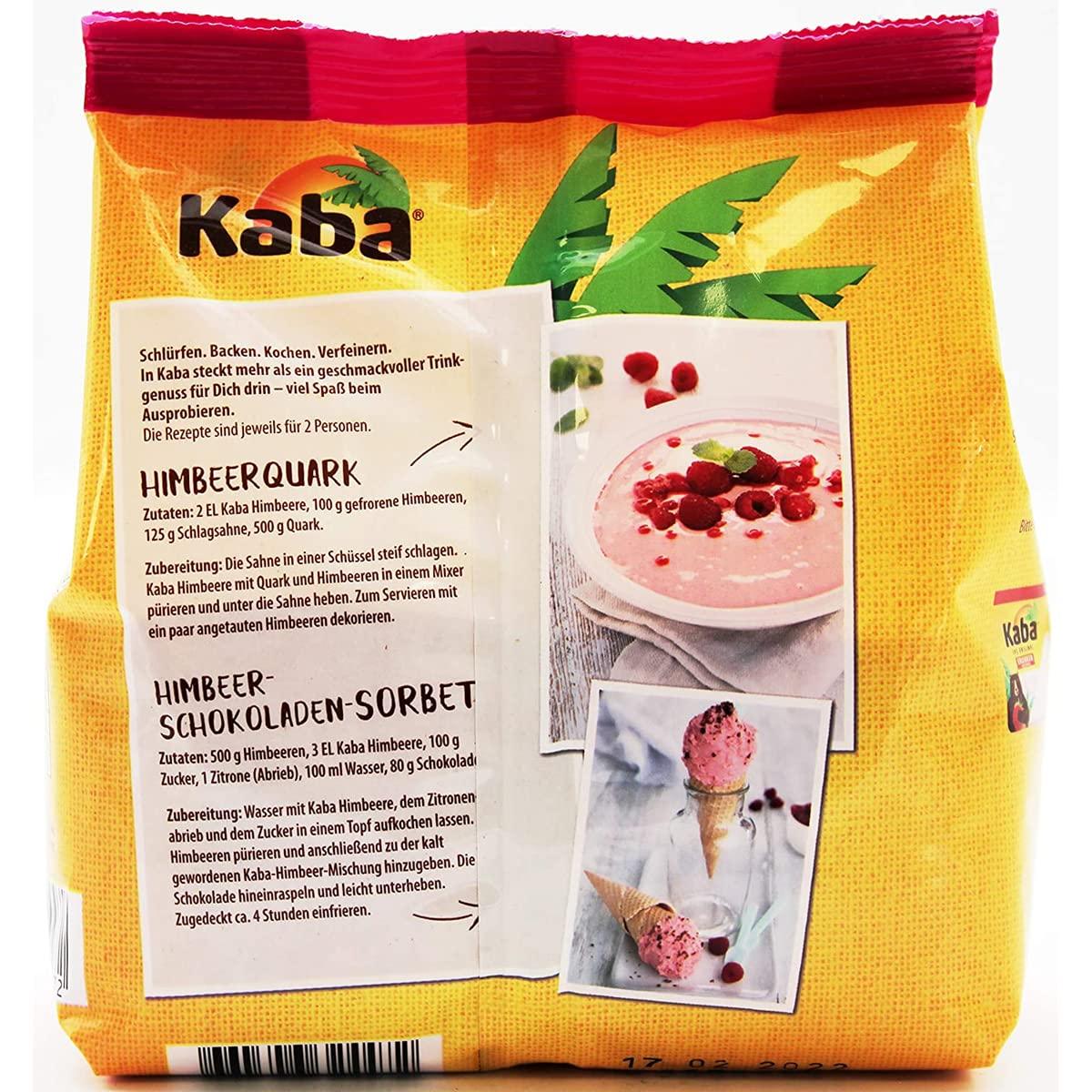 Kaba Original Raspberry Drink Powder Refill Pack 400g Delicious