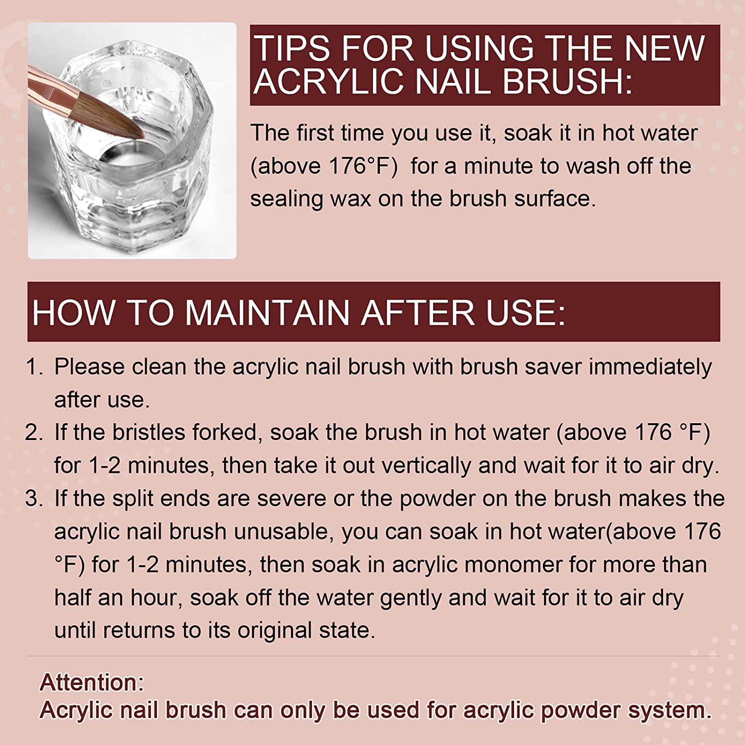 How to Clean an Acrylic Nail Brush: 12 Steps (with Pictures)