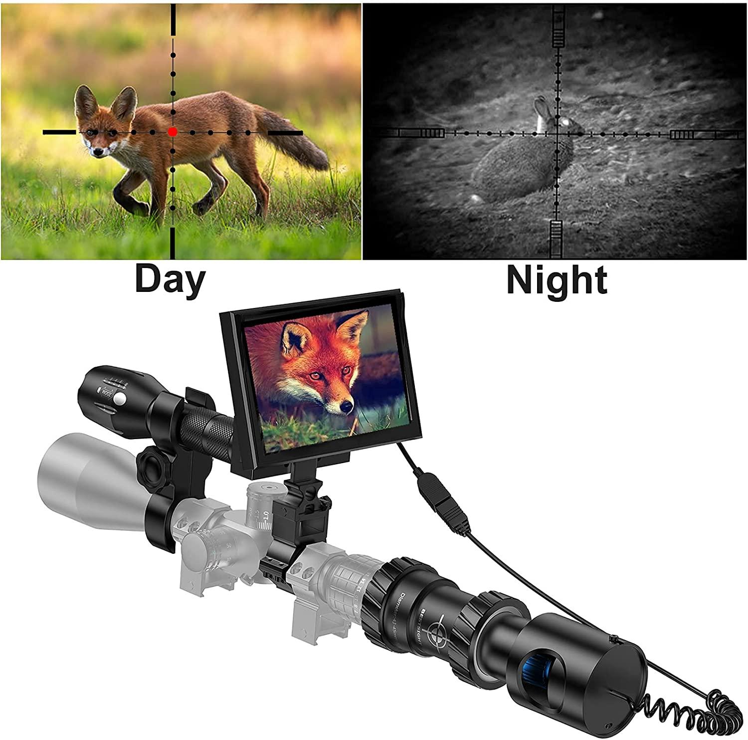 BESTSIGHT DIY Digital Night Vision Scope for Rifle Hunting with Camera