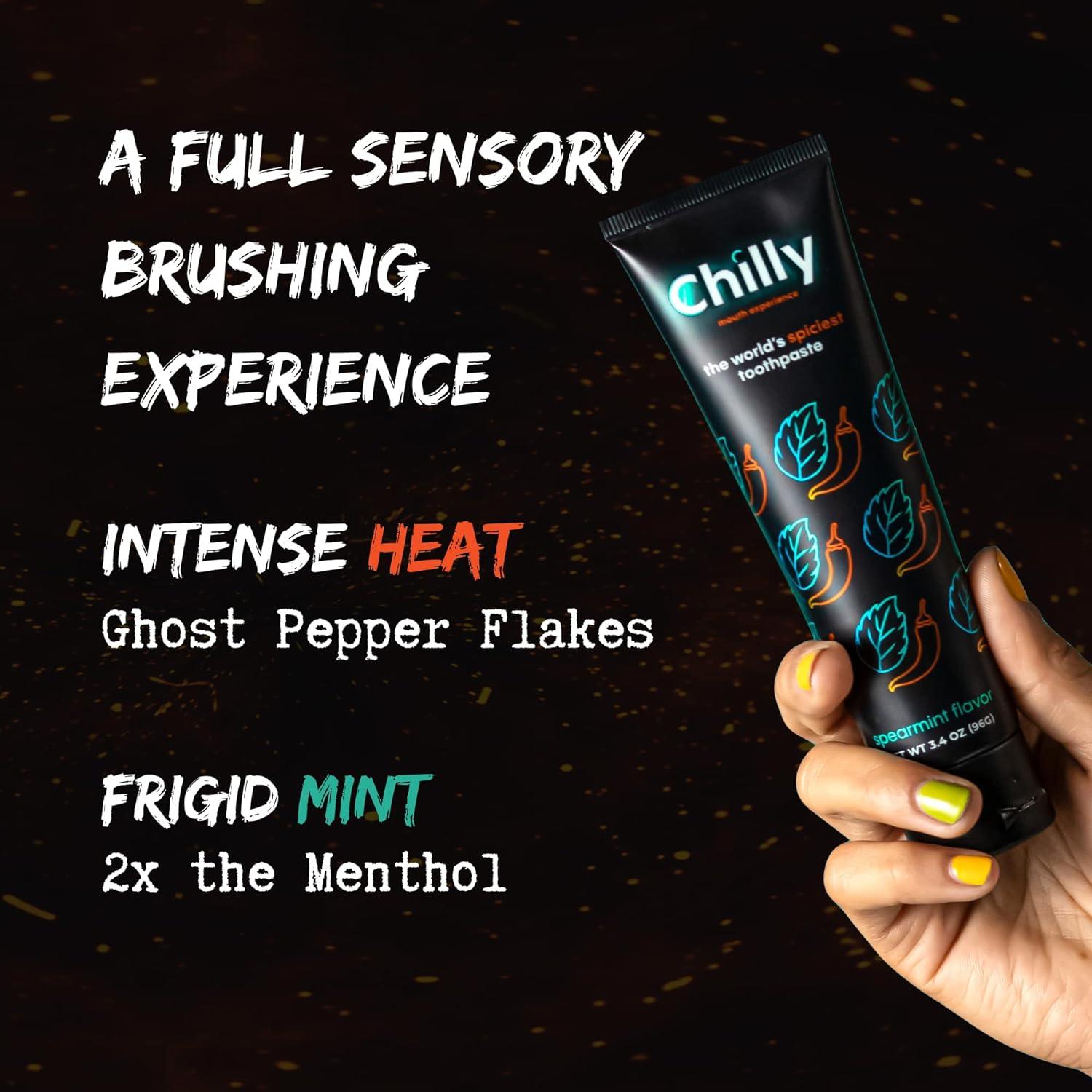 Chilly Toothpaste Spicy Whitening Toothpaste Intense Natural Spearmint