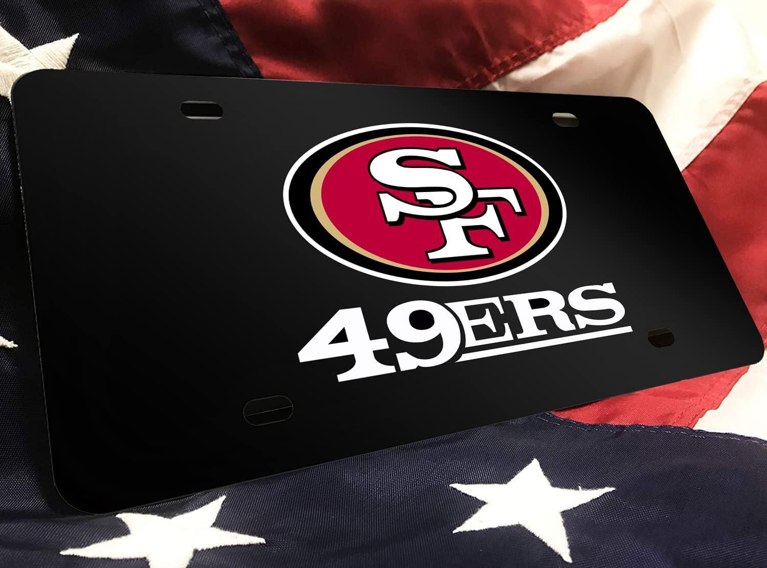 for Stainless Steel License Plate, Luxury Black Chrome Plated Front