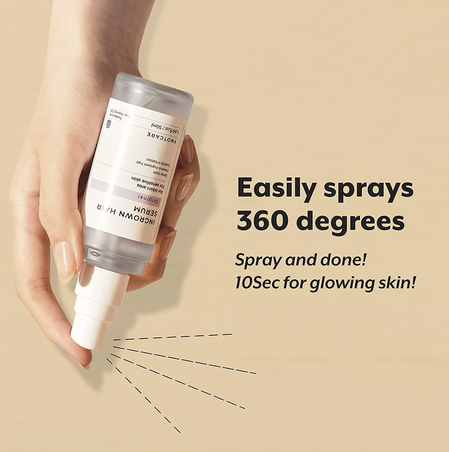 YNOTCARE Ingrown Hair Serum For Bikini Area After Hair Removal Prevent Ingrown Hair, Reduce