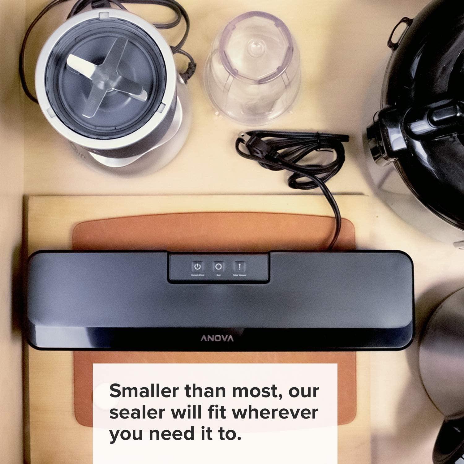 Anova Culinary ANVS01-US00 Anova Precision Vacuum Sealer, Includes