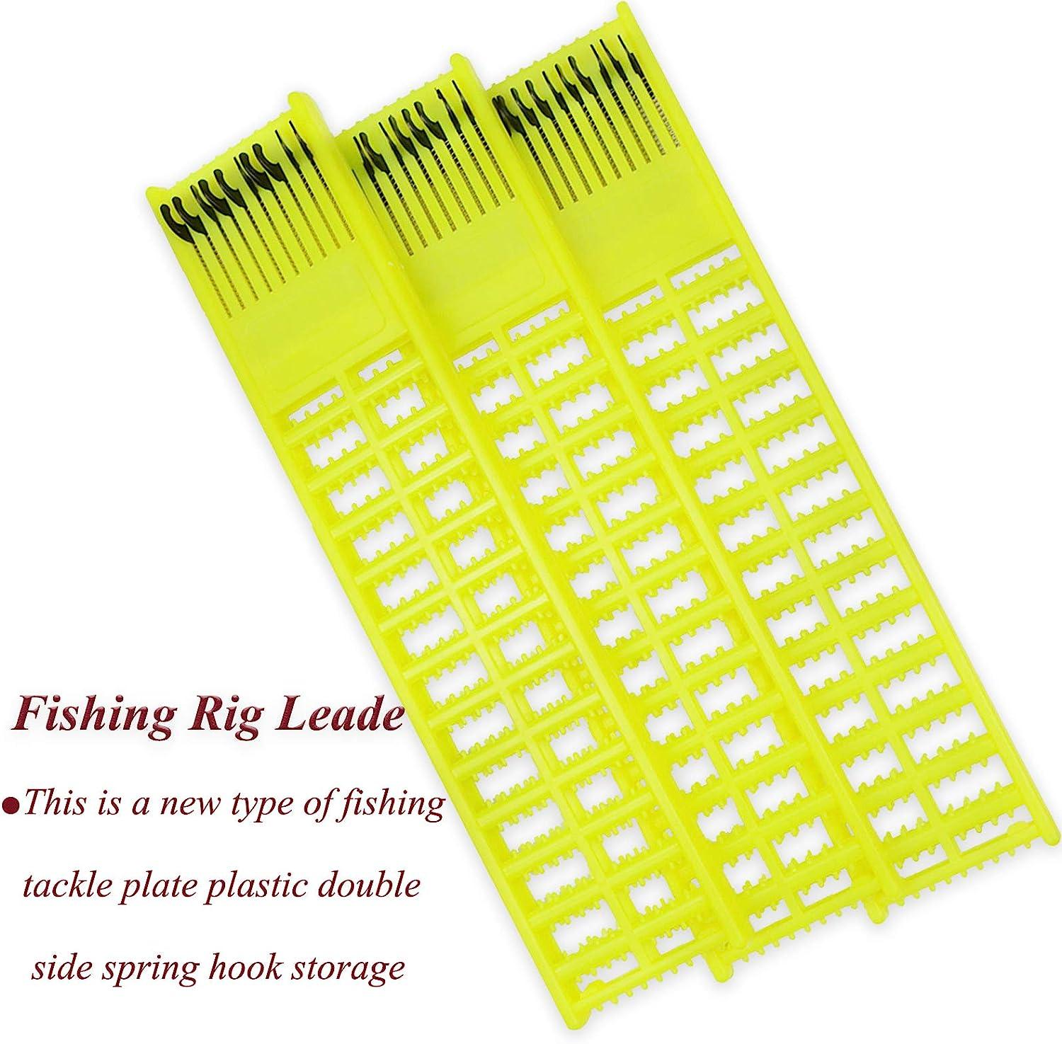 Yonihawk Fishing Snelled Hook Holder Organize for Storing Fishing Leader  Holder Rigs Holder Affordable-3pcs