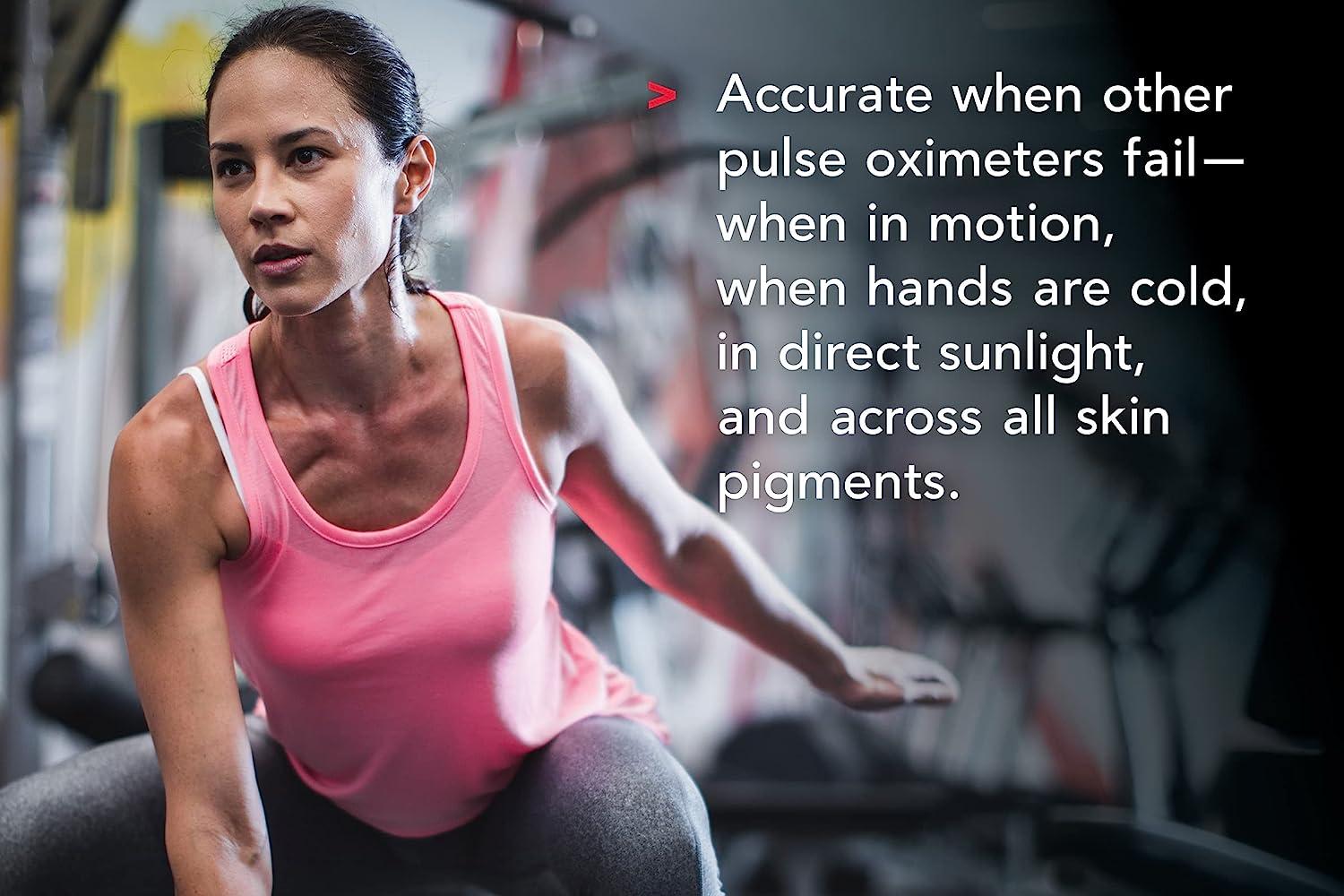 Masimo MightySat Fingertip Pulse Oximeter with Bluetooth, Monitor Blood