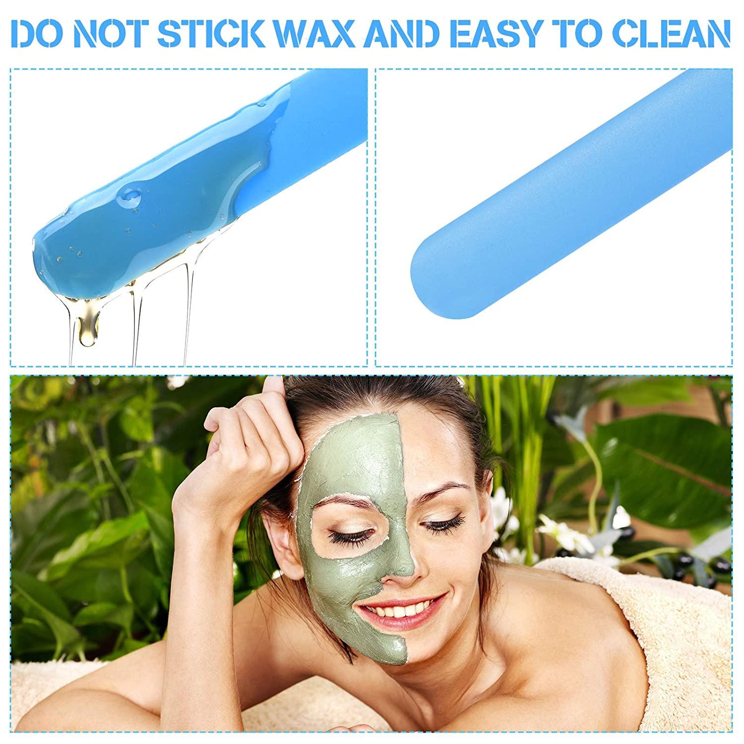 Reusable Hair Remover Silicone High Temperature Resistance Wax Applicator  Scraper Spatulas Sticks Removal Wax Hair Removal Tool - AliExpress