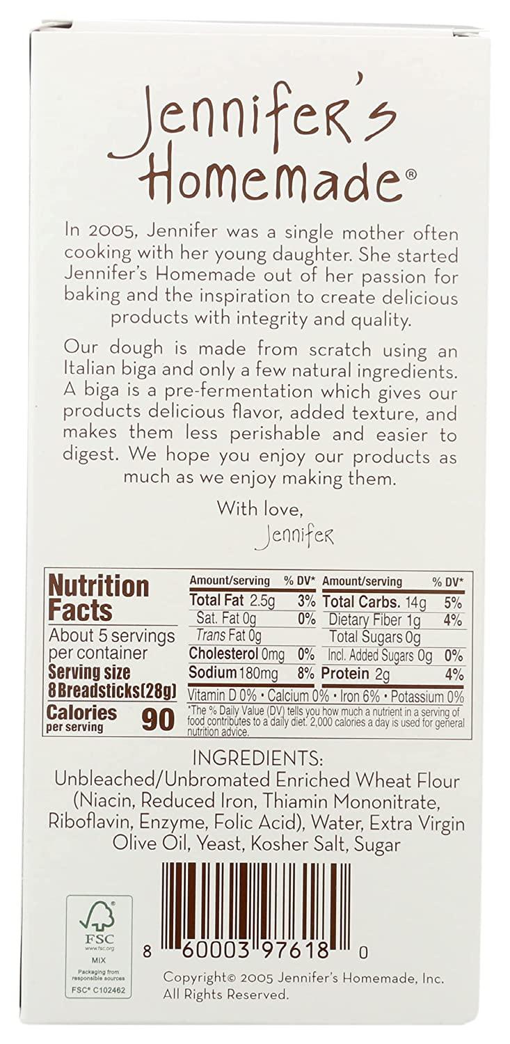 JENNIFERS HOMEMADE Original Breadsticks, 5 OZ