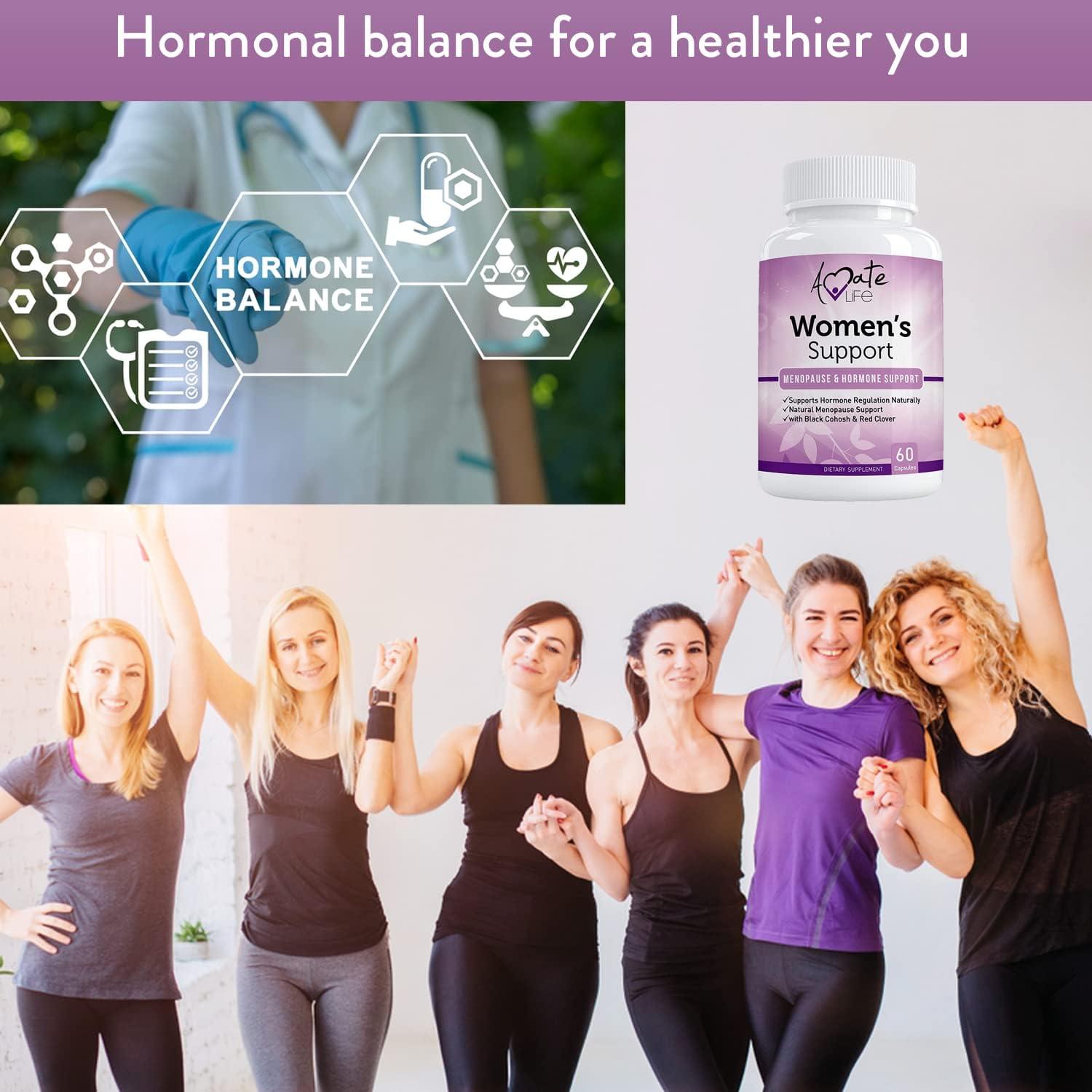Women's Hormone Regulation Supplement Menopause & Estrogen Support