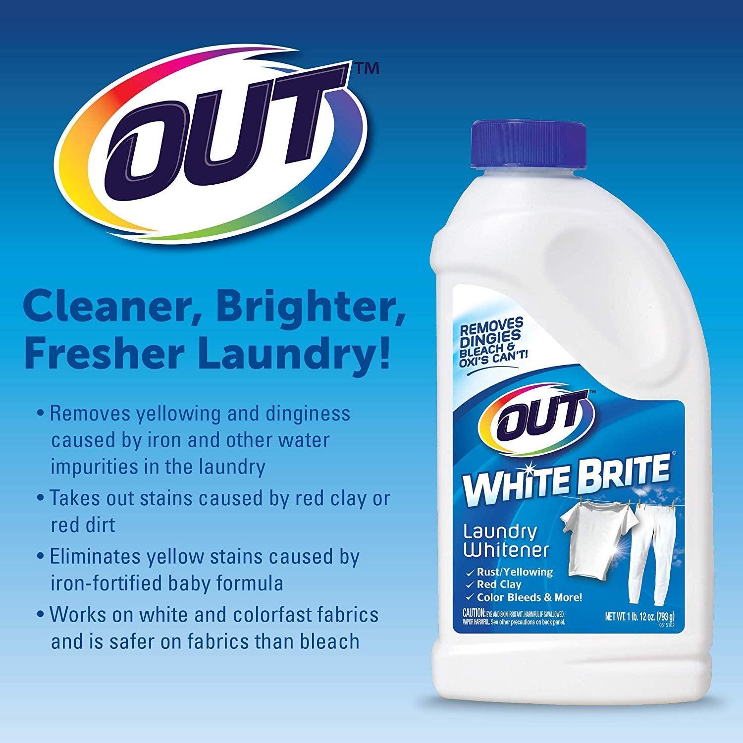 White Brite WB30N 1LB 12 oz (793 g) White Brite Laundry Whitener