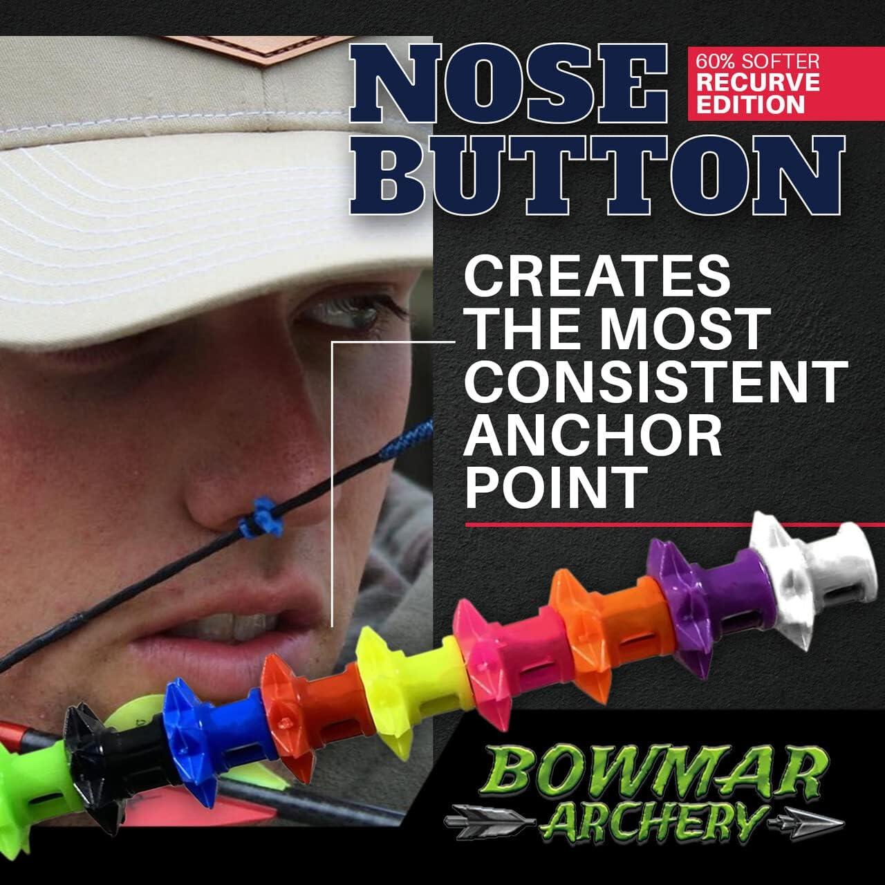 Bowmar Archery Nose Button Recurve Edition, Extremely Light Weight
