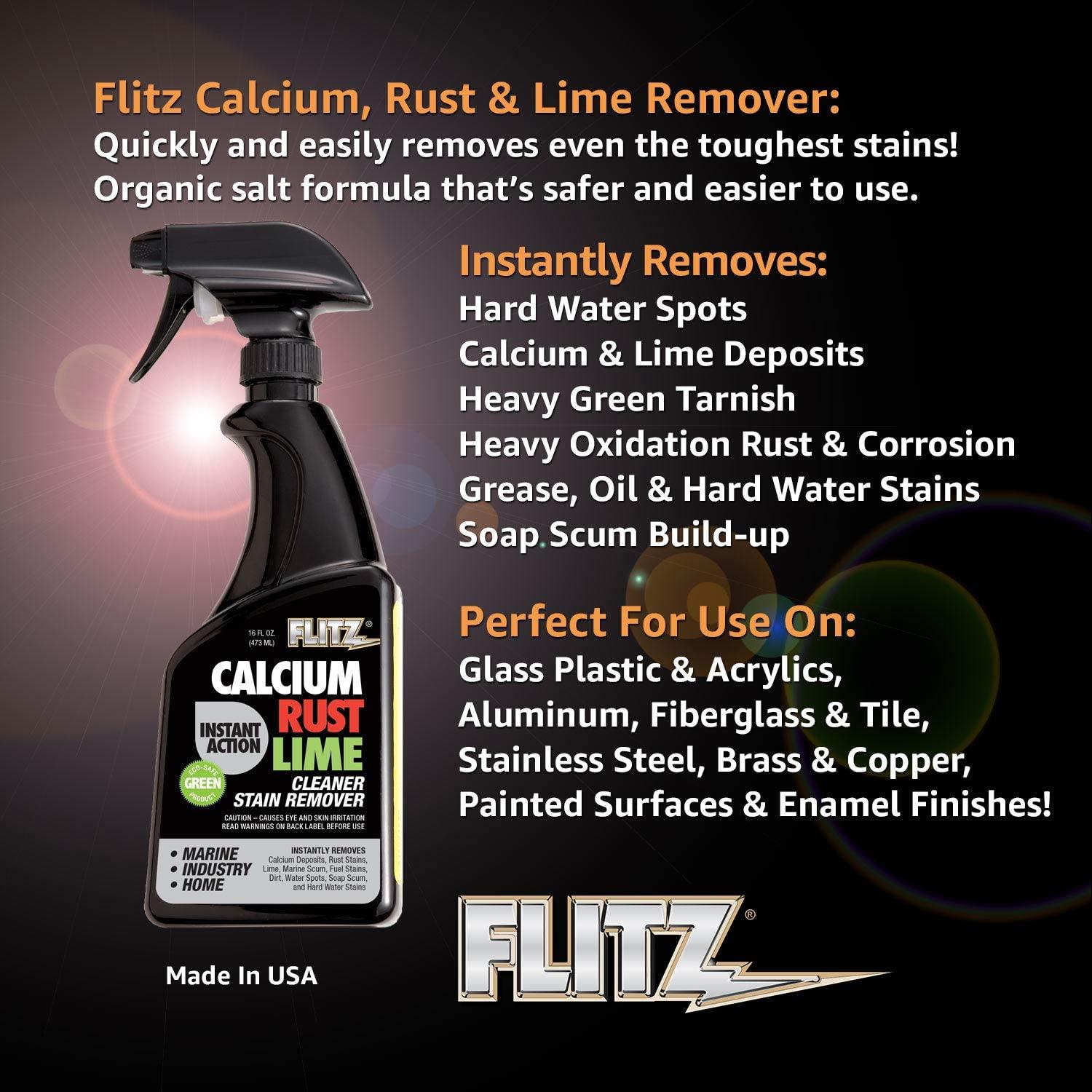 Flitz CR01606 Instant Remover 16oz, Light Brown (CR 01606) Single