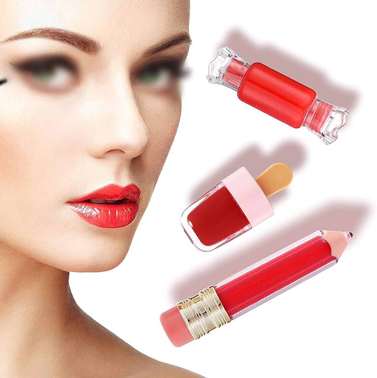 Vankcp 30 Pcs Cute Empty Lip Gloss Tubes 6 Styles Lip Glaze Tubes