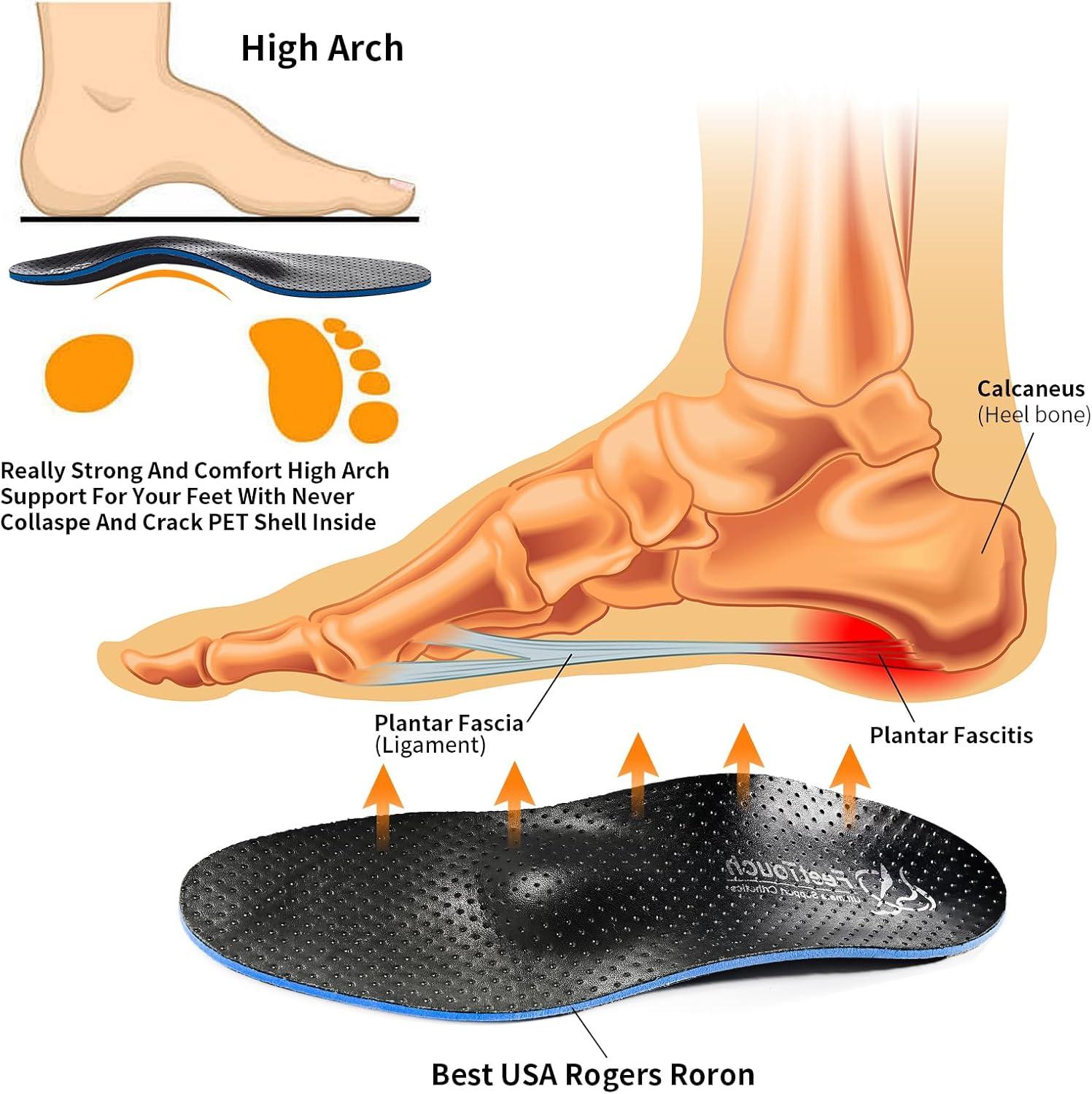 Arch Support Sole Insoles With Metatarsal Pad Best Genuine Leather