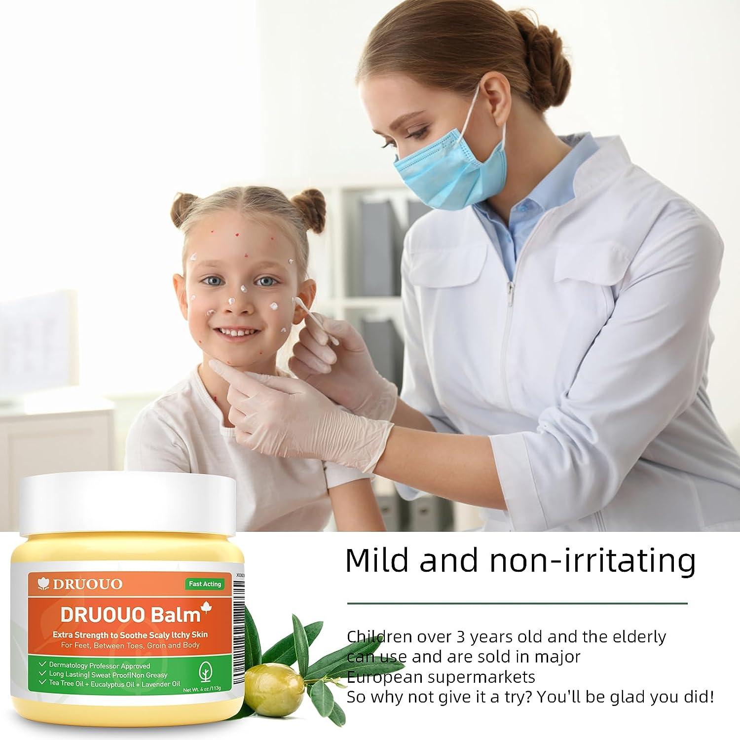 Draw Salve Eczema Cream Athlete's Itchy Foot Relief Heat Rash Anus Itch