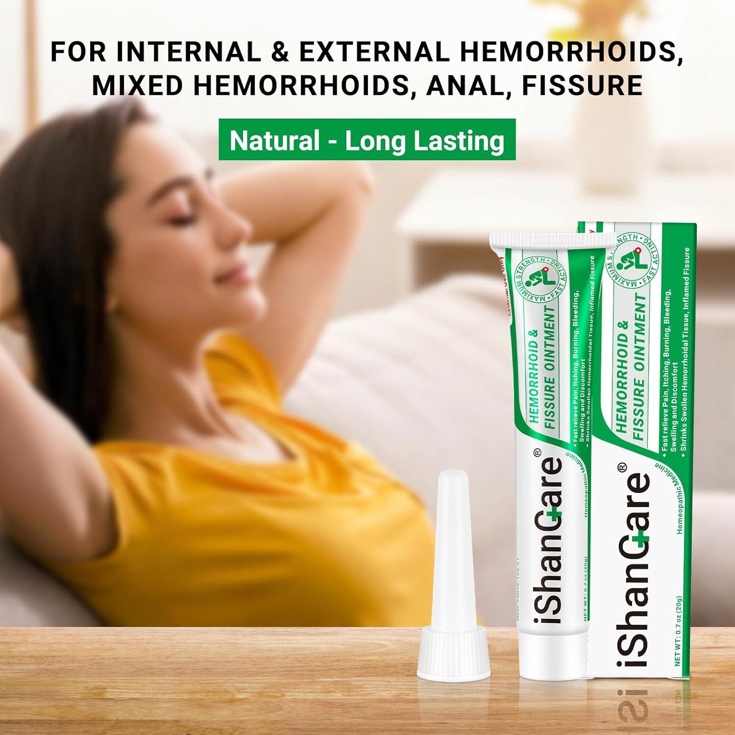 Hemorrhoid Cream, Hemorrhoid & Fissure Treatment Ointment Extra