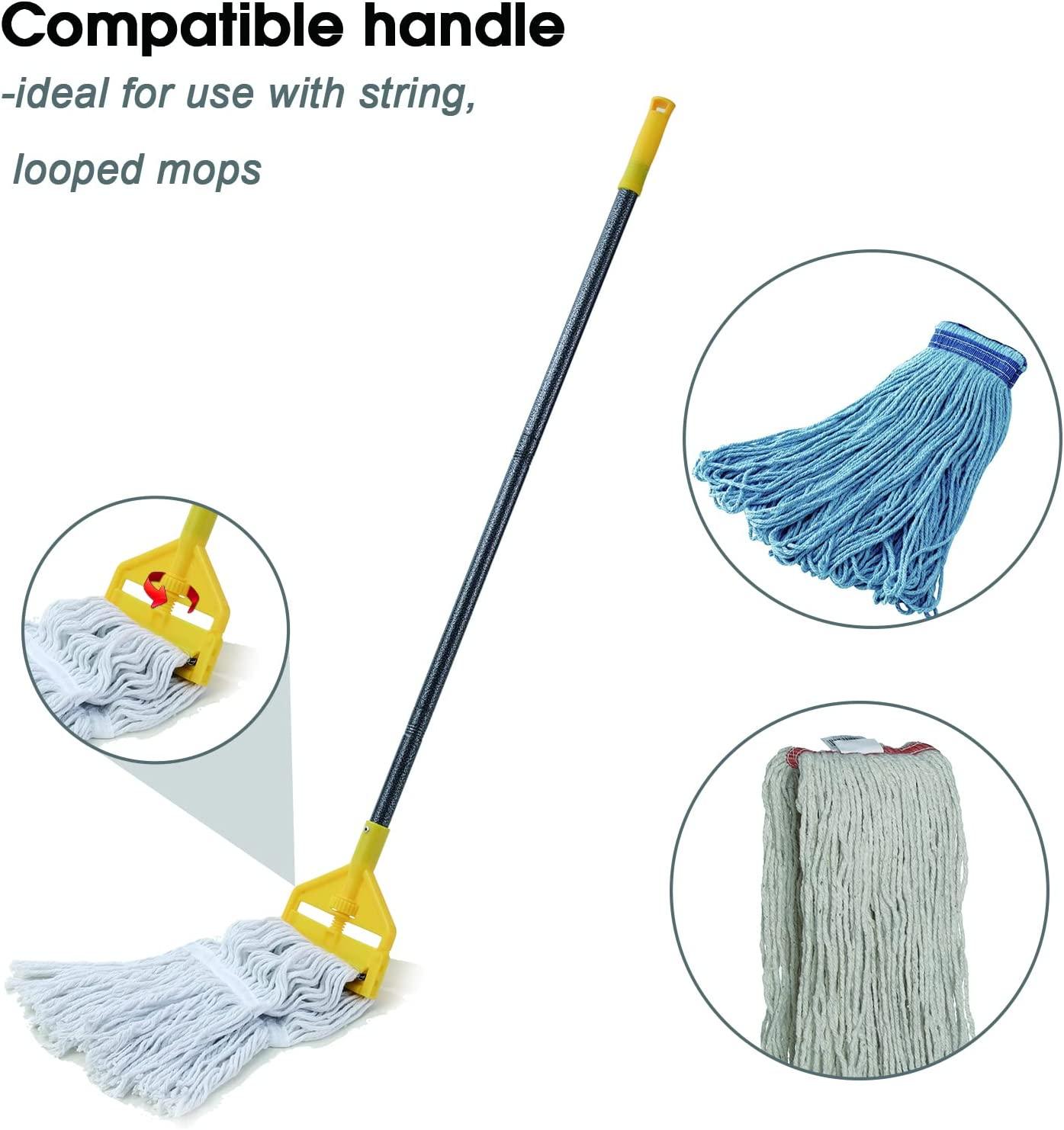 60 inch Metal Commercial Mop Handle Heavy Duty Side Gate Holder for