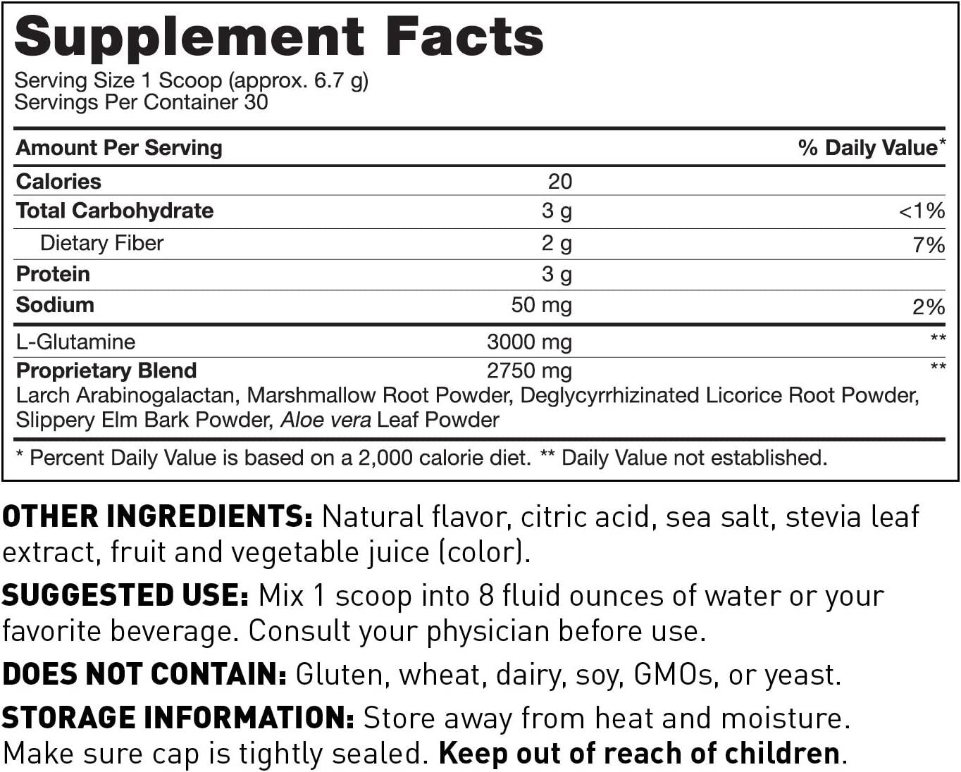 Dr. Amy Myers Leaky Gut Revive Powder for Leaky Gut Repair L