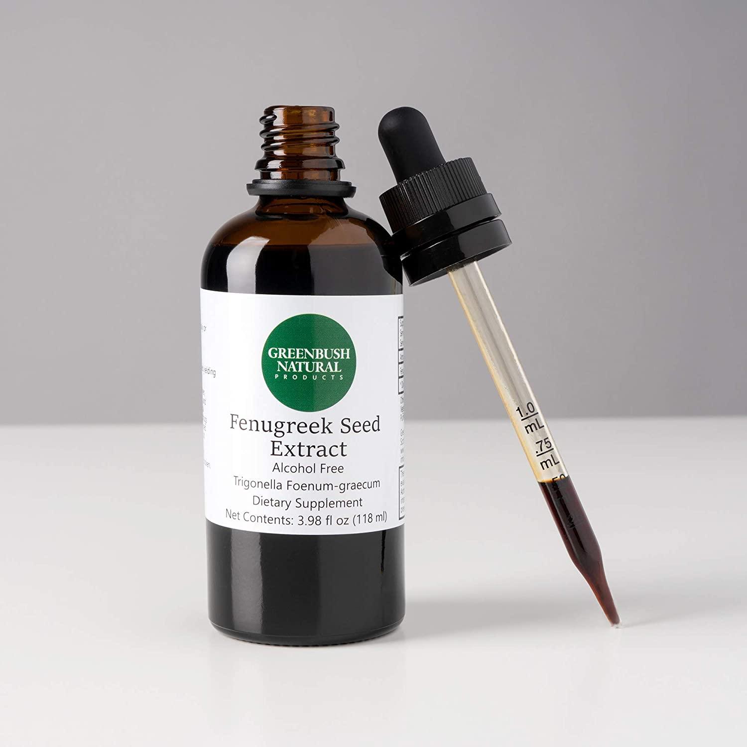 Greenbush Fenugreek Extract for Breast Health AlcoholFree, 4 oz