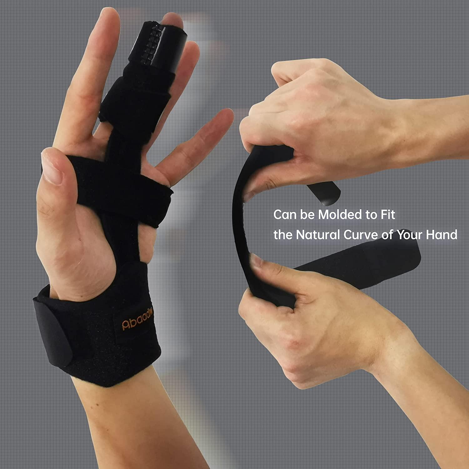 Buy Dr. Choice Original Trigger Finger Splint - 4 Pieces - Design Fits Index  Finger - Middle Finger - Ring Finger Online at Low Prices in India -  Amazon.in