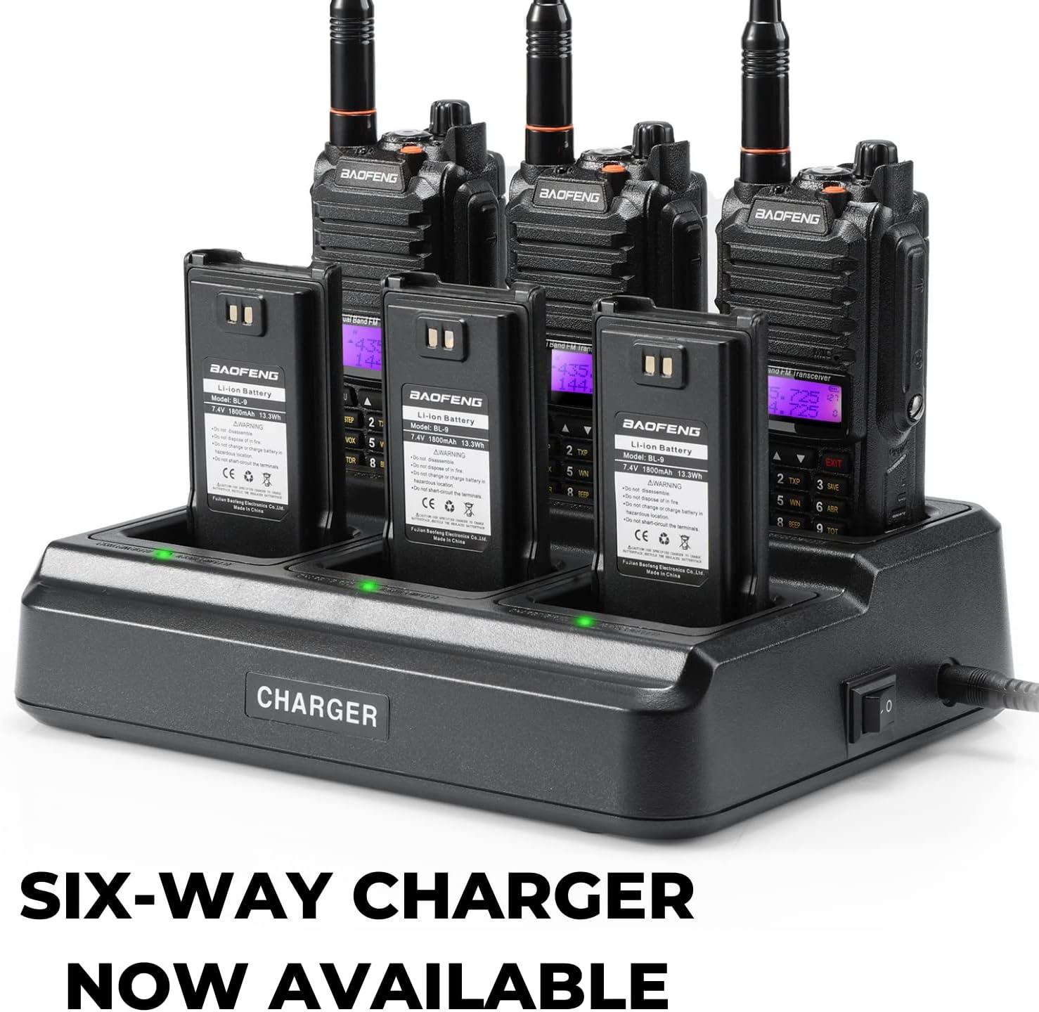 BAOFENG UV9G GMRS Radio Waterproof IP67, Outdoors Two Way Radios Long