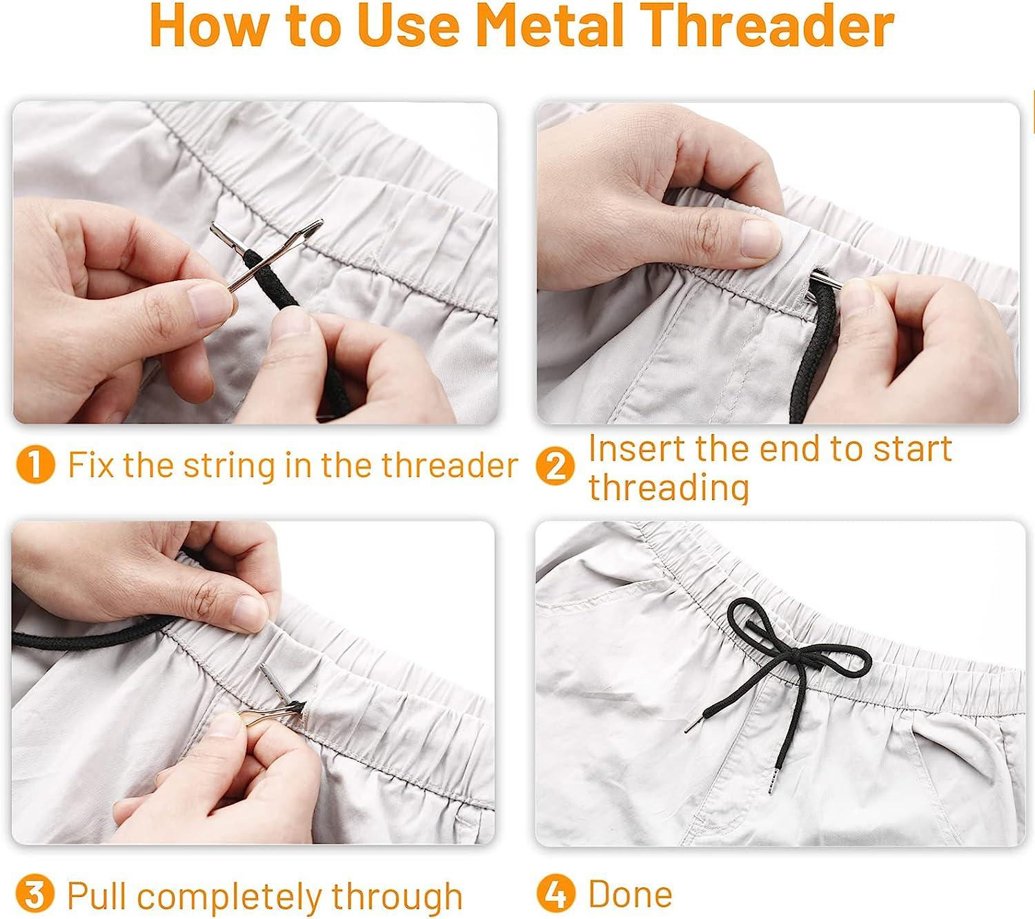 Drawstring Threader, Easy Threaders Sewing Crafts Rope Threading