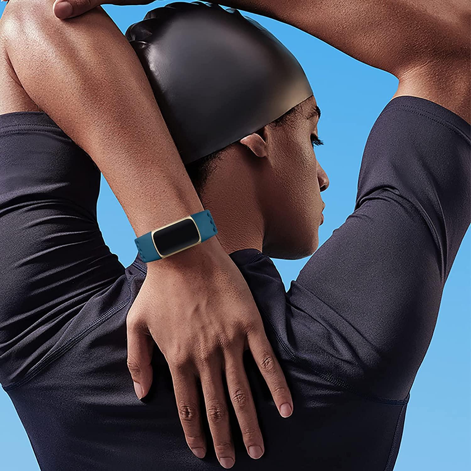 Chofit Cinturino Elastico In Nylon Per Fitbit Charge 5, Traspirante E Regolabile (13,5-21,1 Cm), Ricambio Comodo