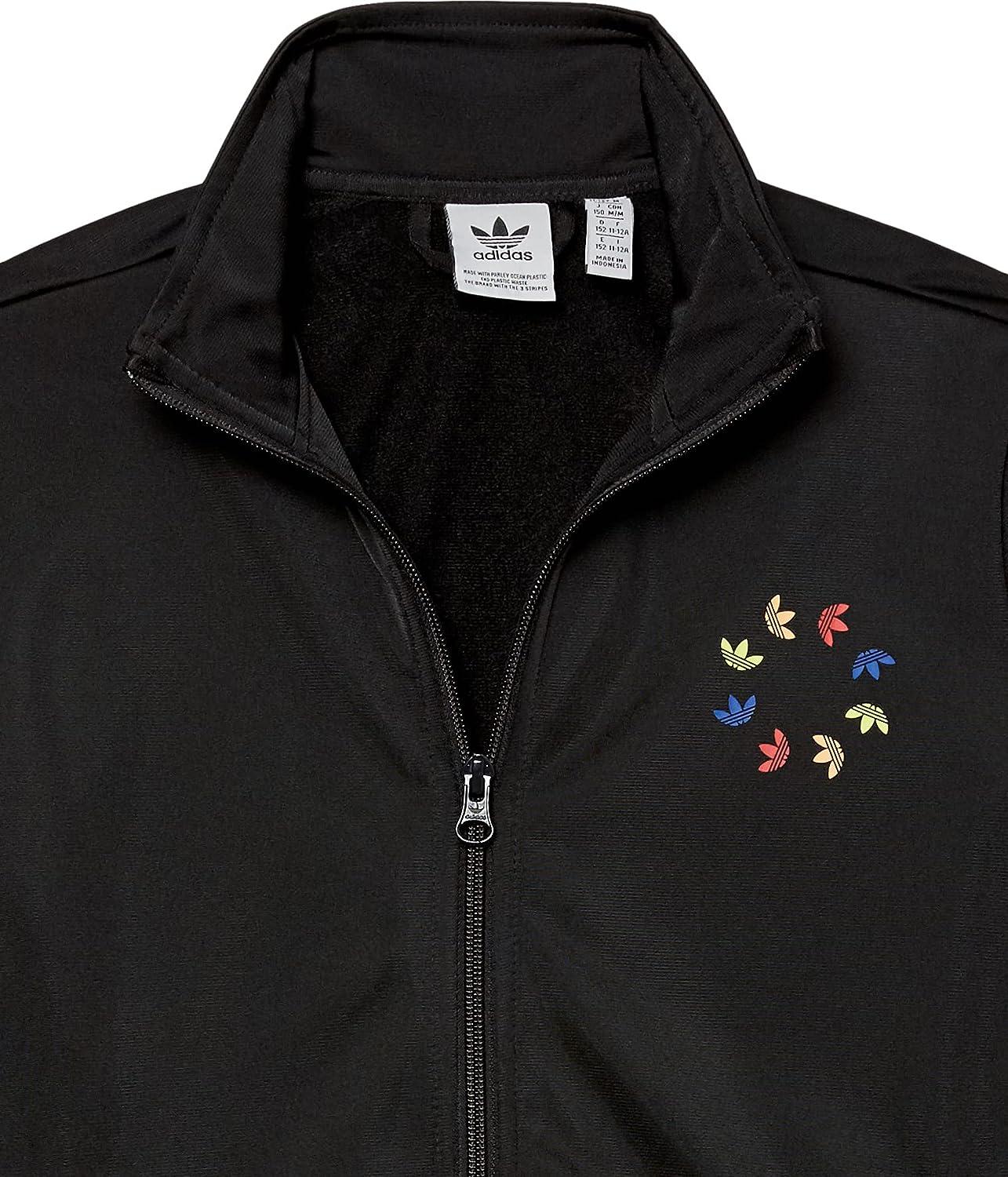 adidas Originals Unisex Child Adicolor Track Top Large Black
