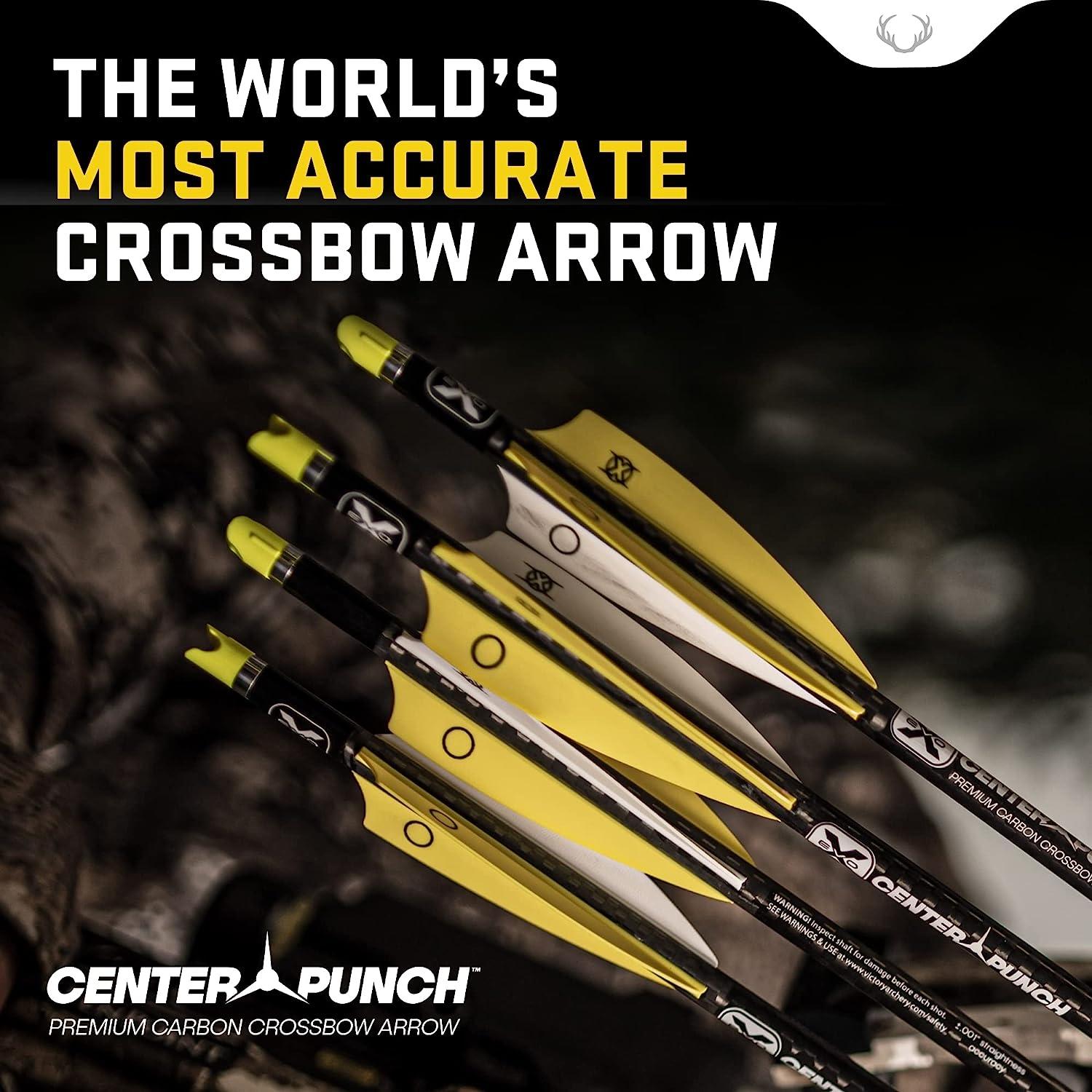 TenPoint EVOX CenterPunch 16 AlphaBlaze Carbon Arrows, 16".001"