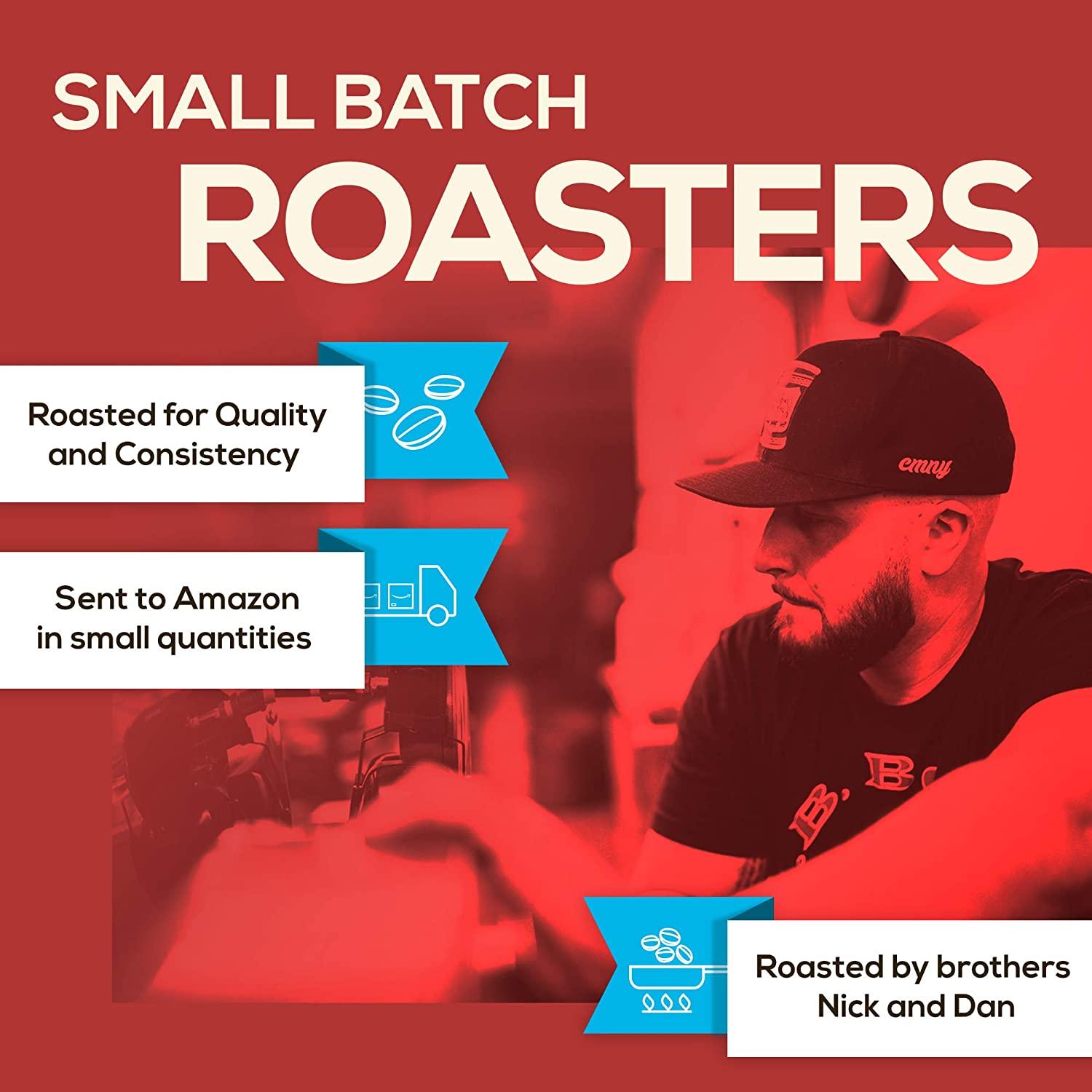 Coffee Bros., Light Roast Whole Bean 100 Arabica 1 Bag (12oz) Ethiopia