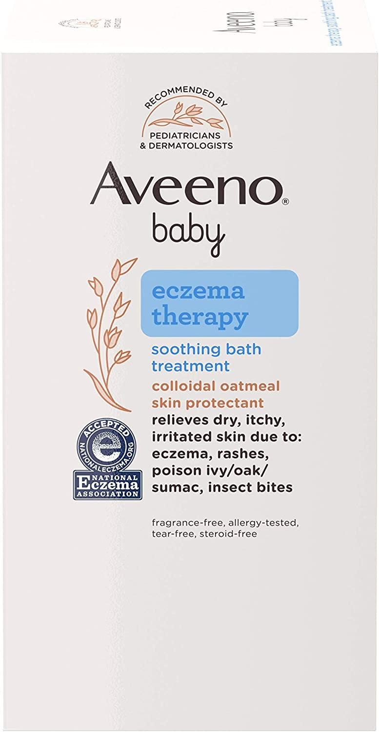 Aveeno Baby Eczema Therapy Soothing Bath Treatment for Relief of Dry