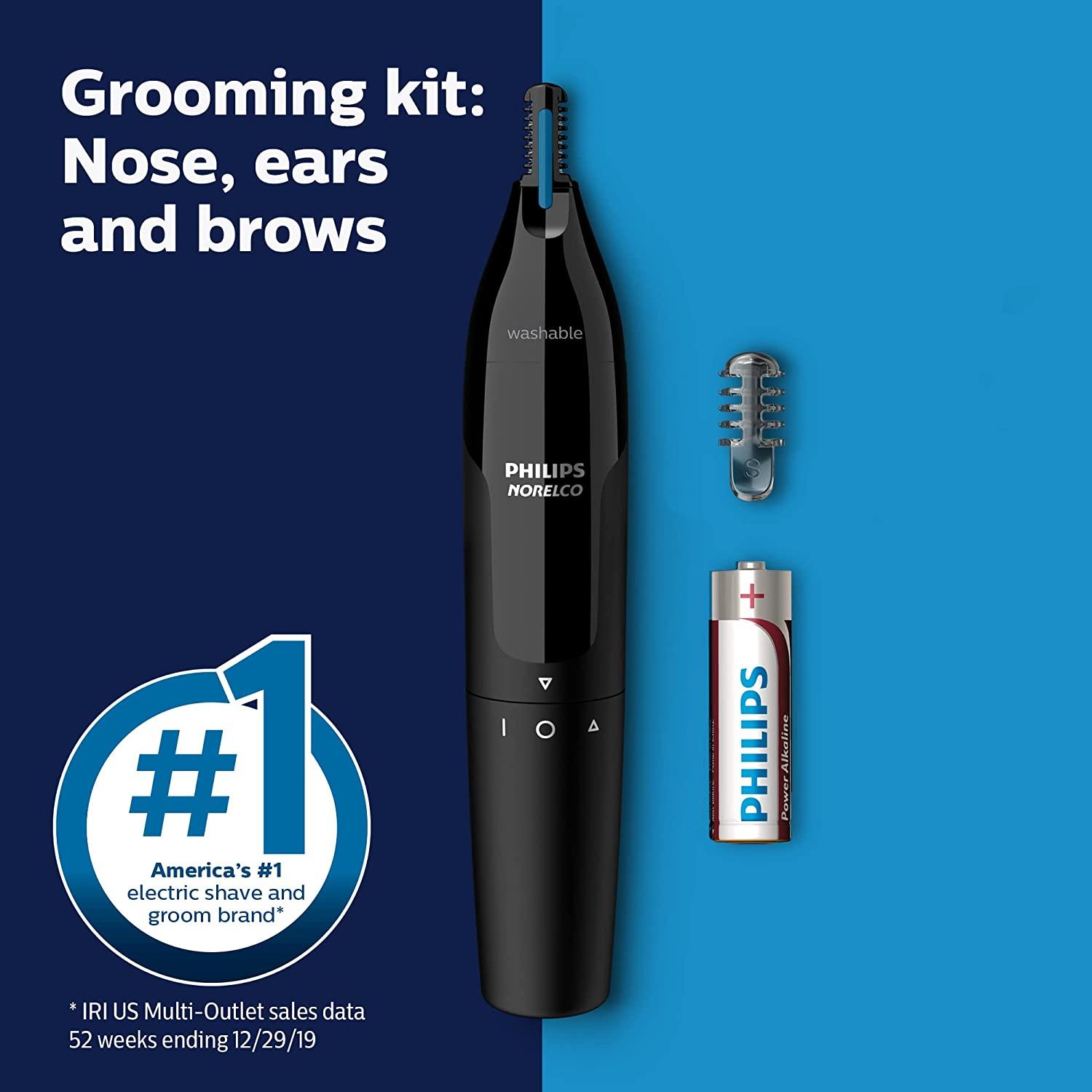 Philips Norelco Nose Trimmer 1000 Black NT1605 60