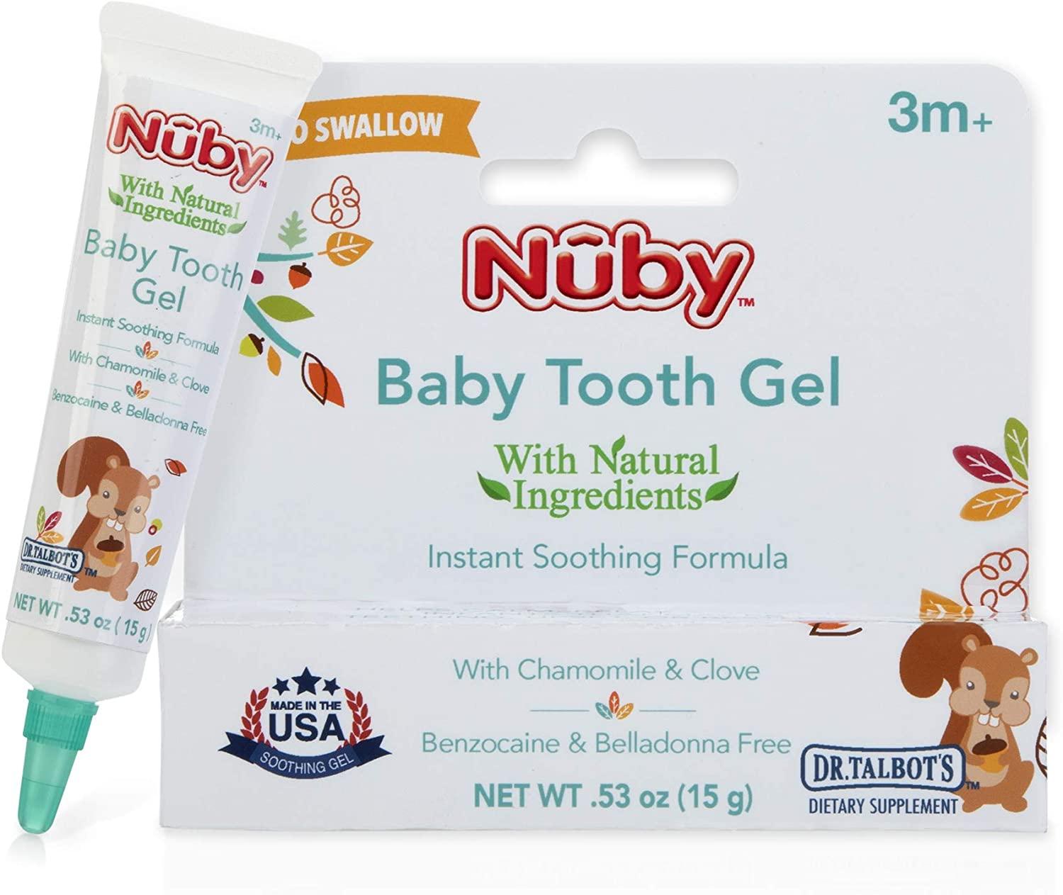 Dr. Talbot's Baby Tooth Gel Clove + Chamomile 3 m+ 0.53