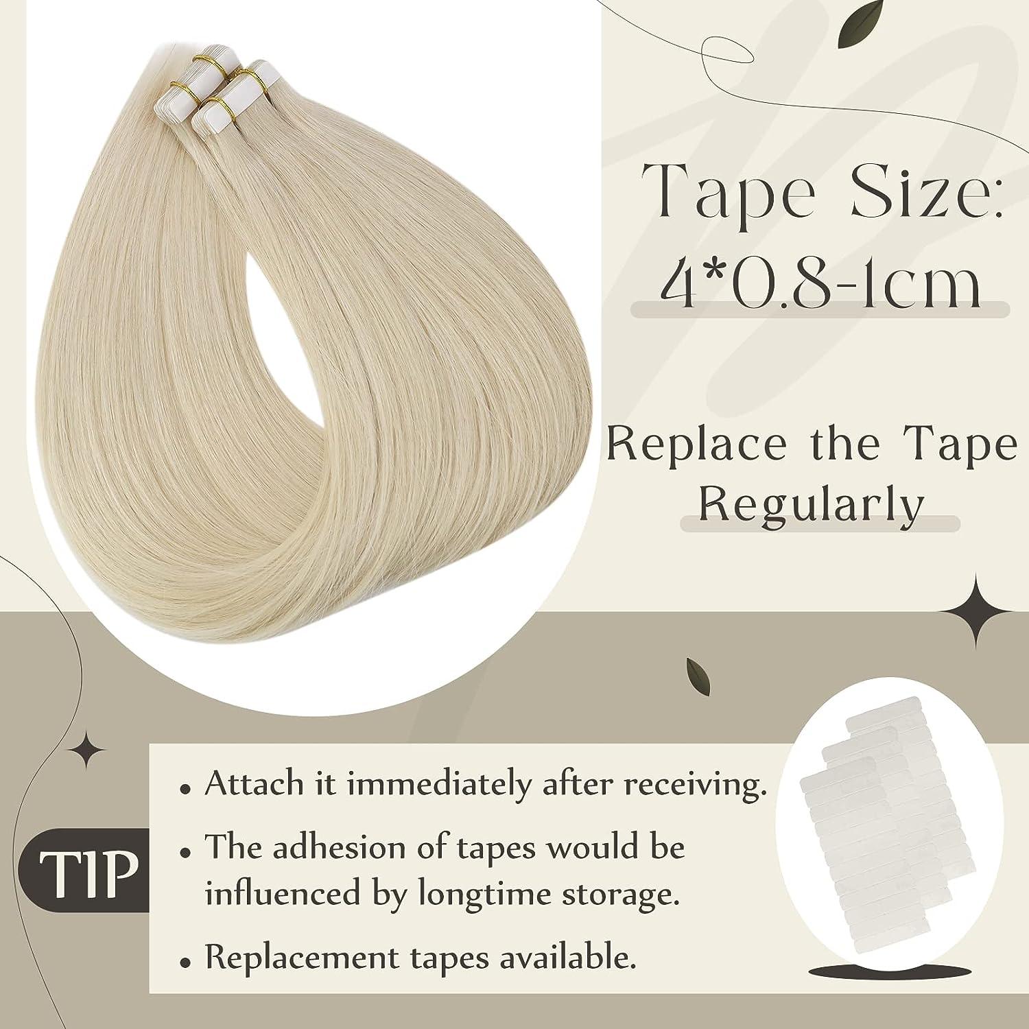 Tips for tape top in hair extensions