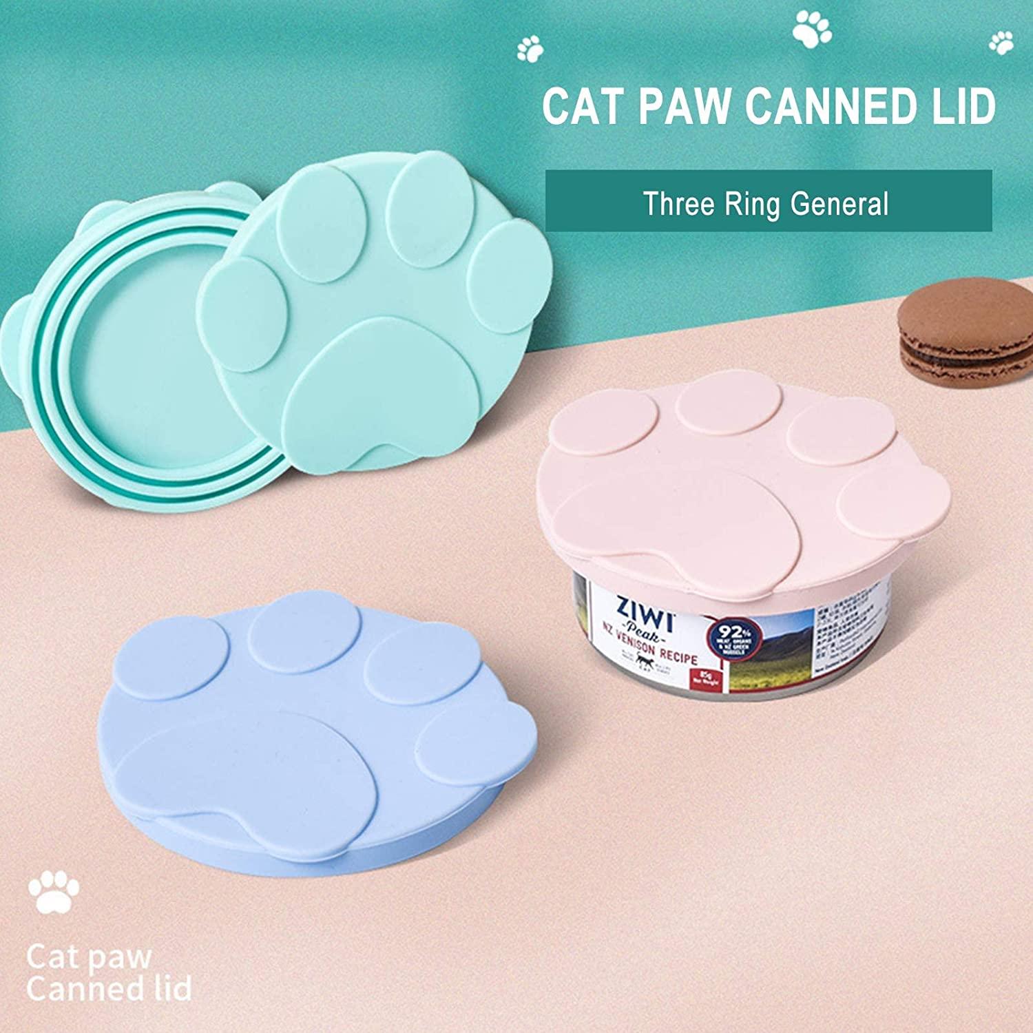 Silicone pet shop food can covers