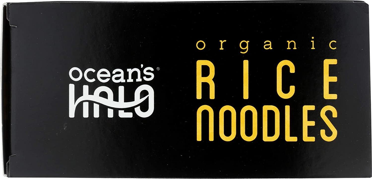 Ocean's Halo Organic and Glutenfree Ingredients Rice Noodles 6.3 oz, 3