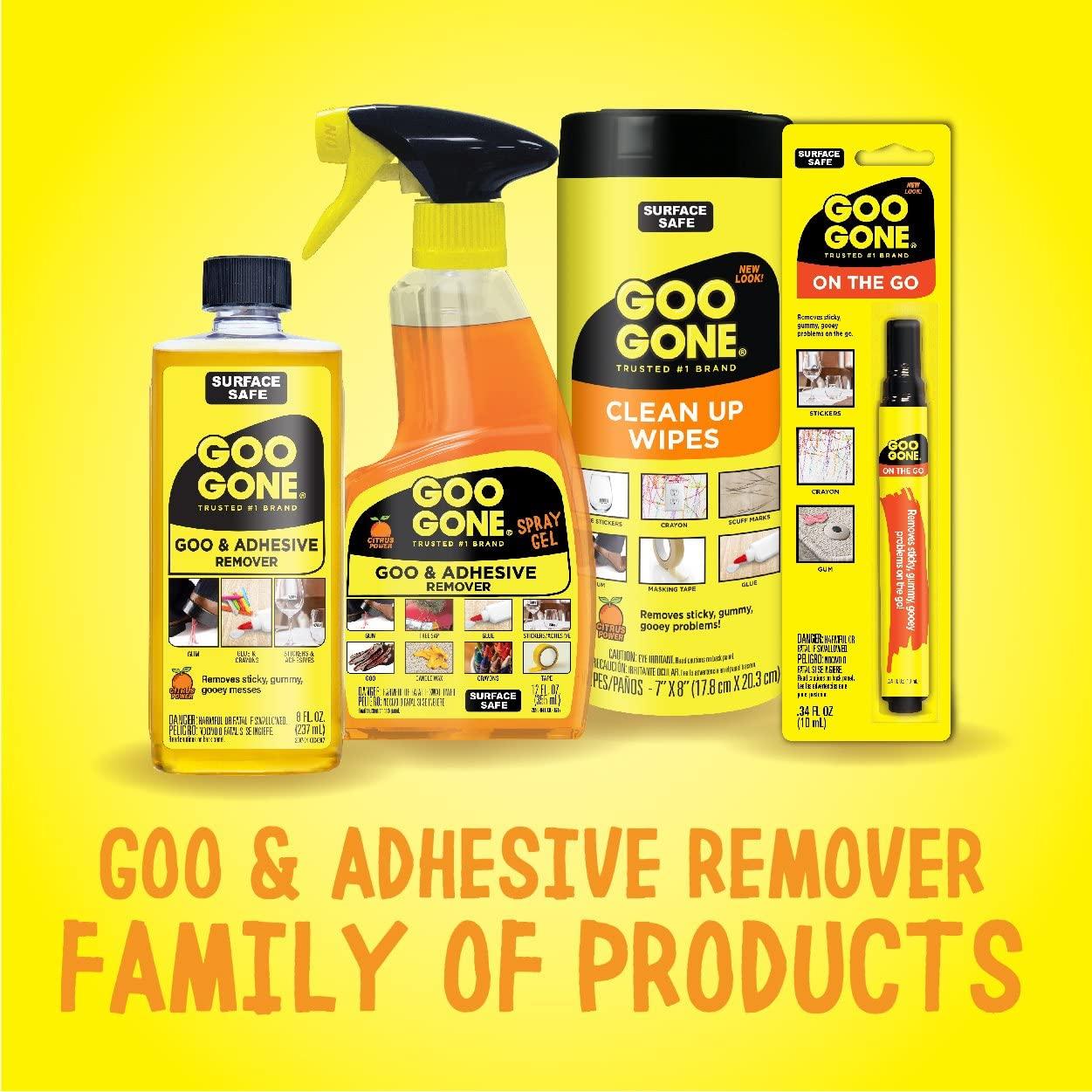 Goo Gone Original 2 Ounce Surface Safe Adhesive Remover Safely