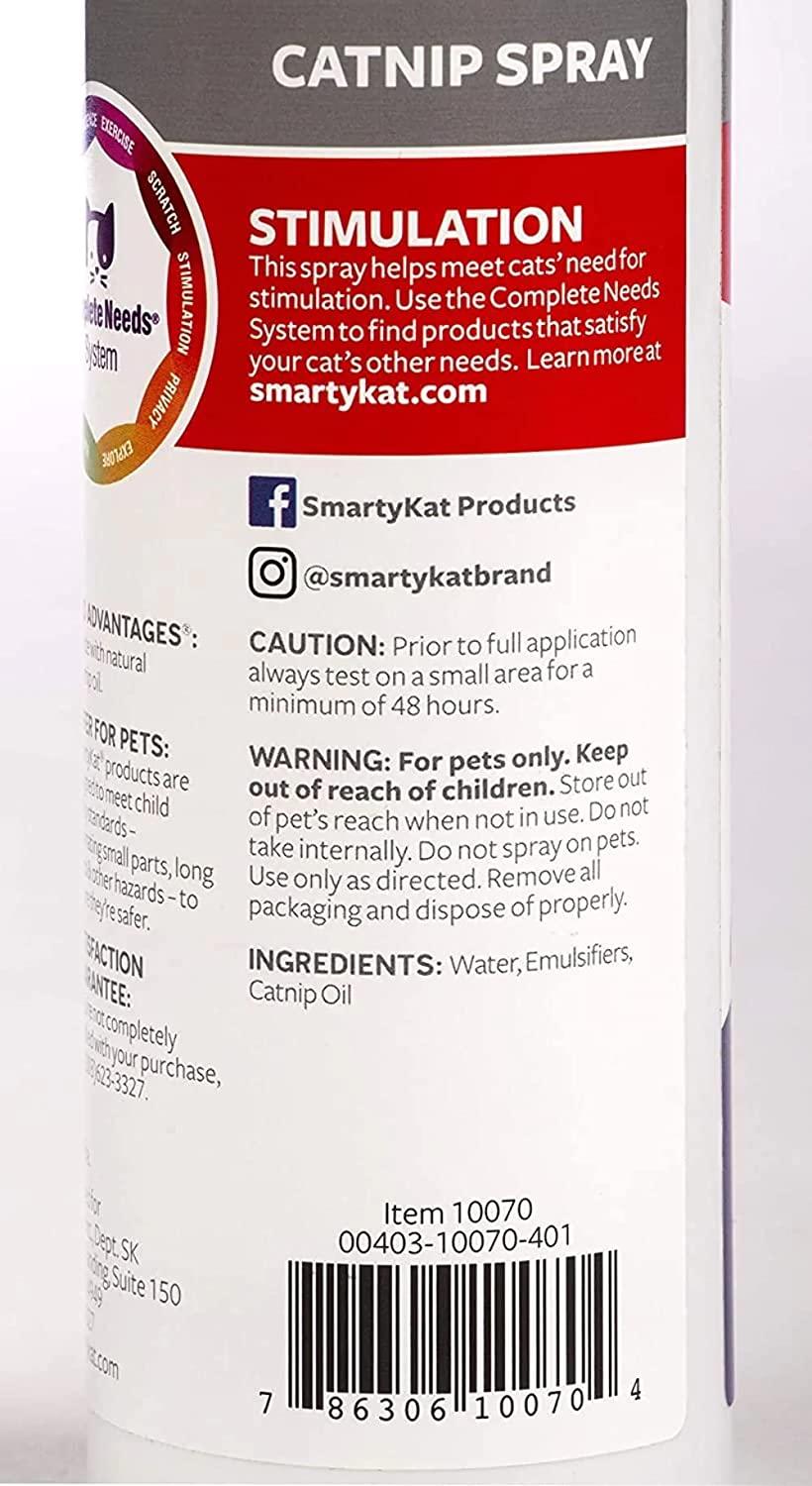 Smarty Catnip Mist CatnipInfused Spray 7 oz. (Pack of 3)