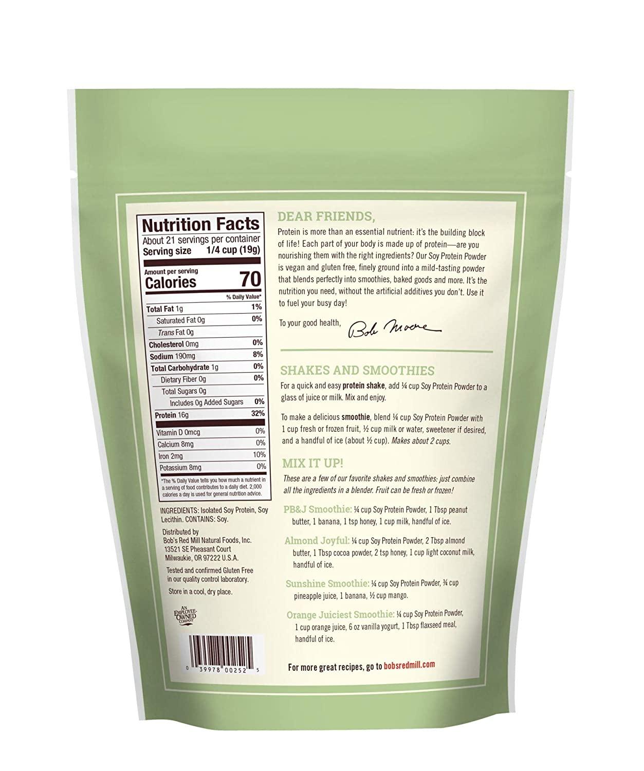 Bob's Red Mill Soy Protein Powder 14 oz (396 g)